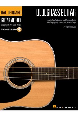 Hal Leonard Hal Leonard Bluegrass Guitar Method - Learn to Play Rhythm and Lead Bluegrass Guitar with Step-by-Step Lessons and 18 Great Songs