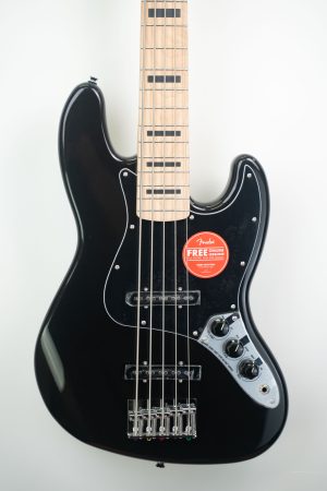 Squier Affinity Series Active Jazz Bass V Black Metallic