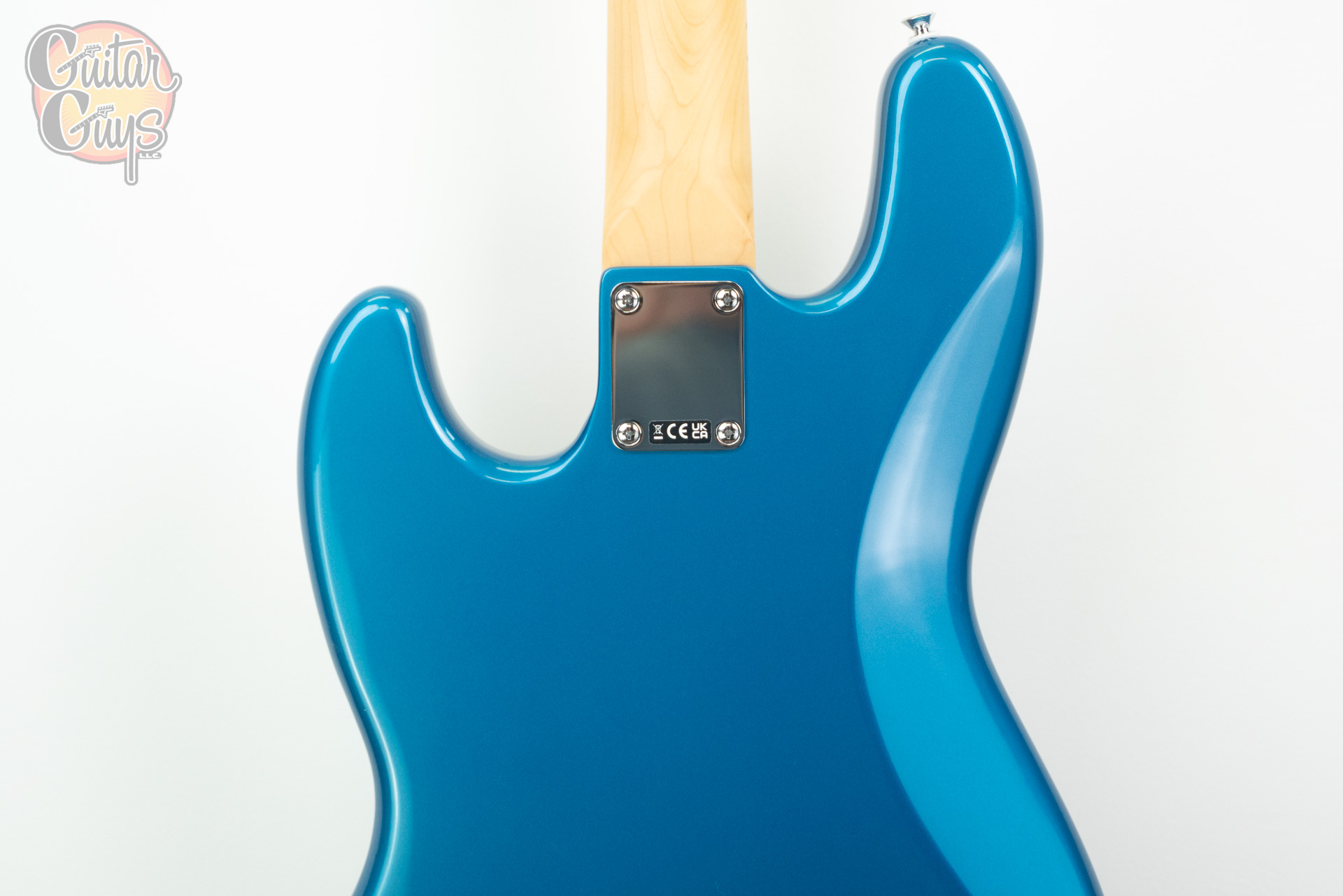 Fender Standard Jazz Bass Aqua Marine Metallic - Image 6