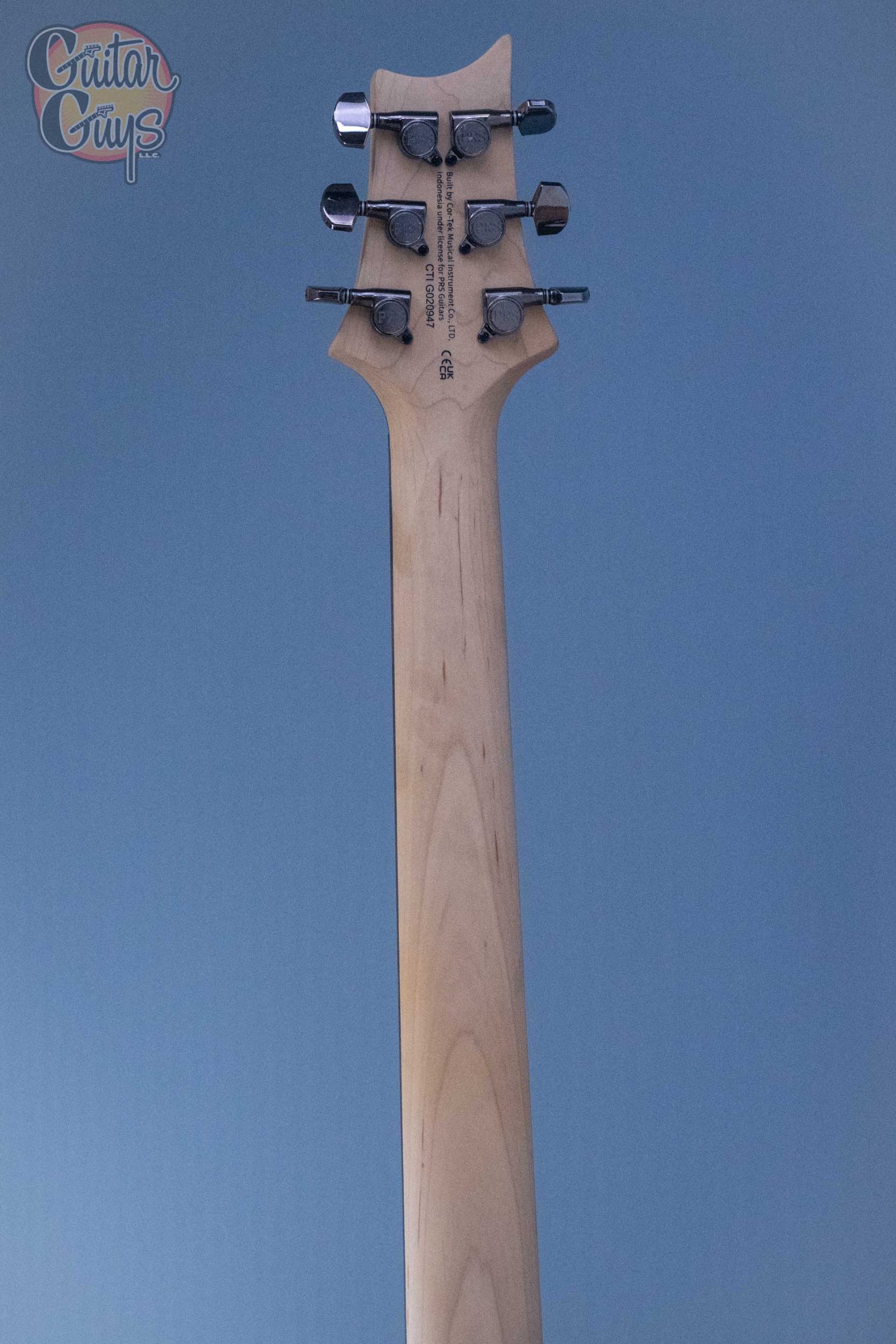 PRS SE CE 24 Sandblasted Blue LTD - Image 5