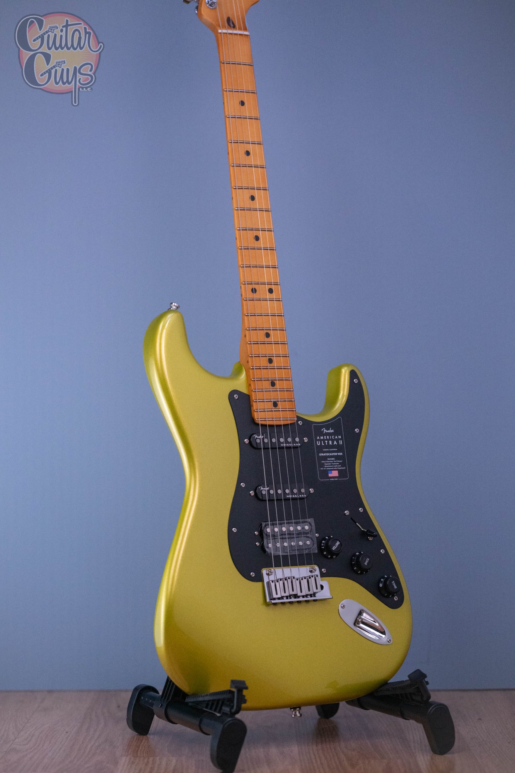Fender American Ultra II Stratocaster HSS Solar Flare - Guitar Guys