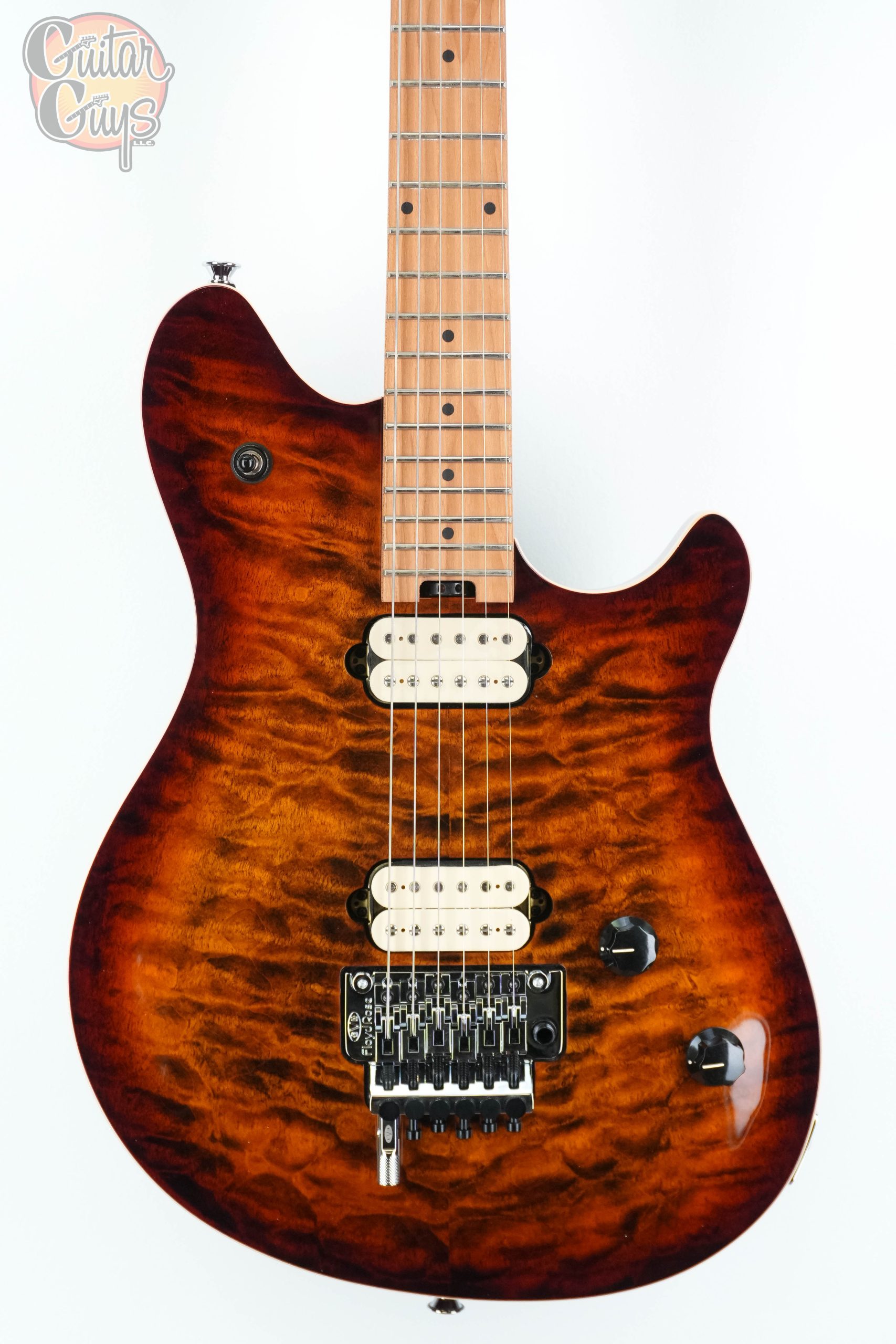EVH Wolfgang Special QM Tiger Eye Glow