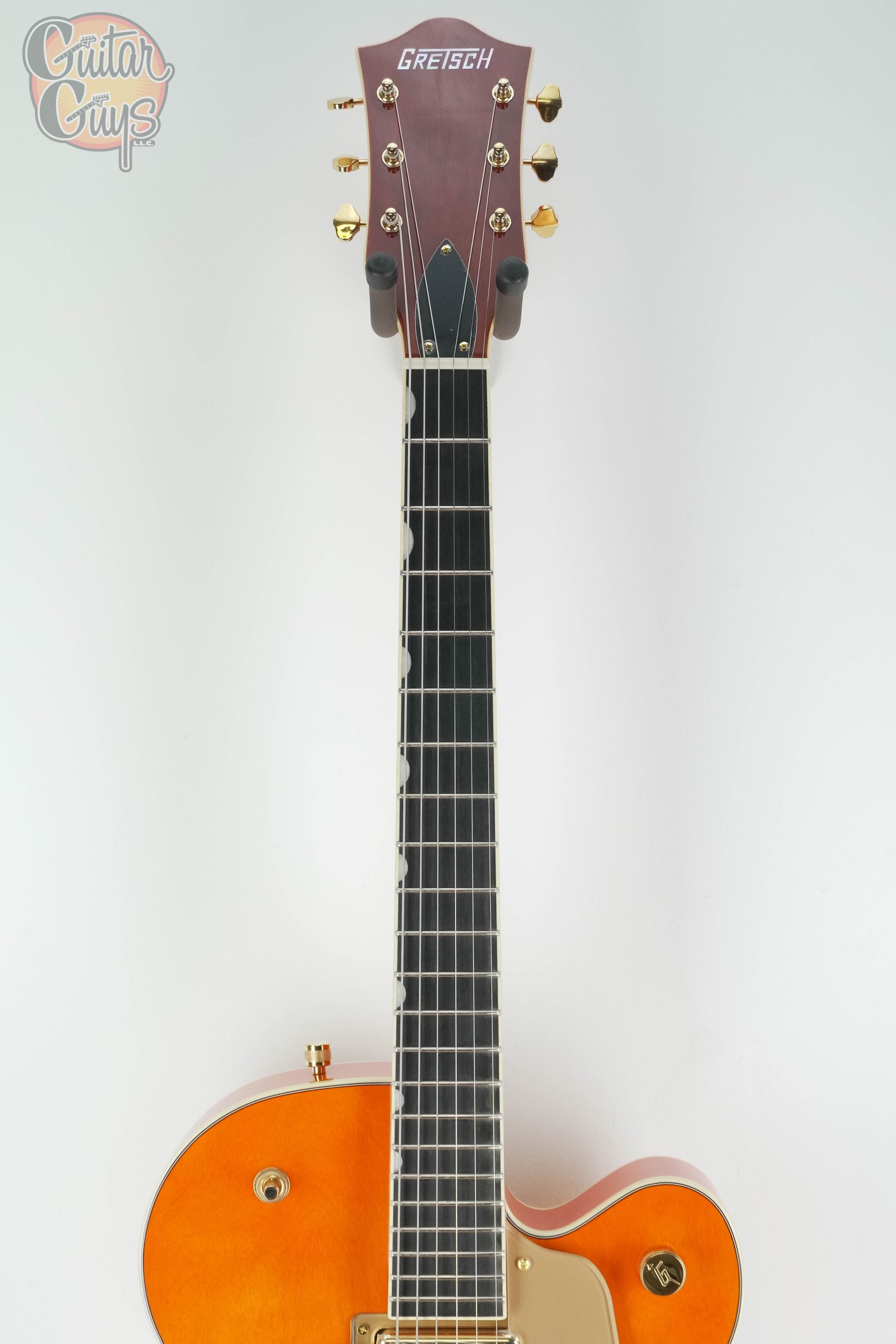 Gretsch Synchromatic Nashville Hollow Body Single-Cut with Bigsby 50s Orange Stain - Image 2