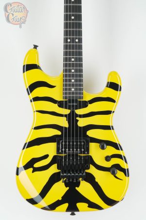 Jackson Pro Origins 1985 Limited Edition San Dimas SD1 HS FR Yellow Bengal