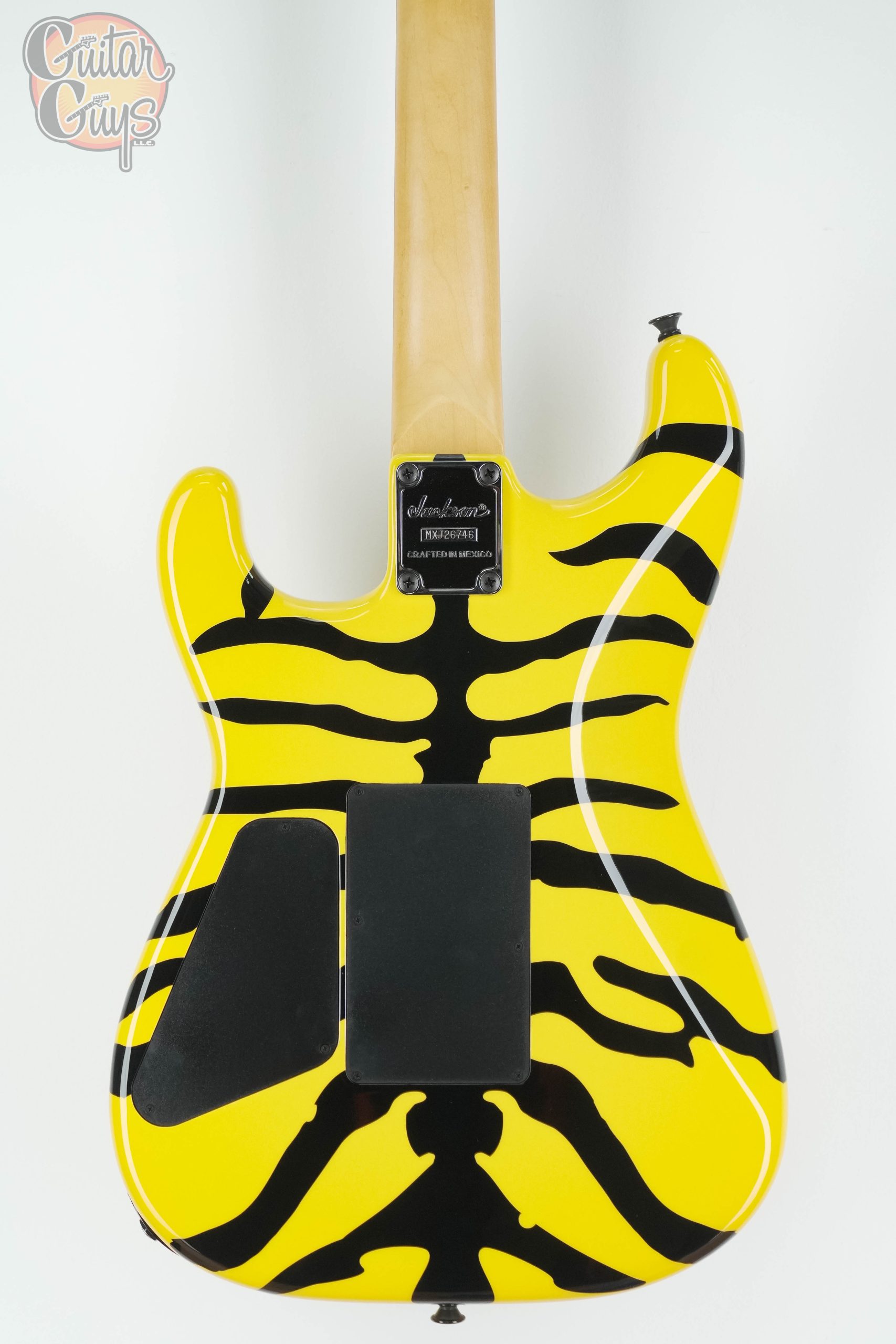 Jackson Pro Origins 1985 Limited Edition San Dimas SD1 HS FR Yellow Bengal - Image 8