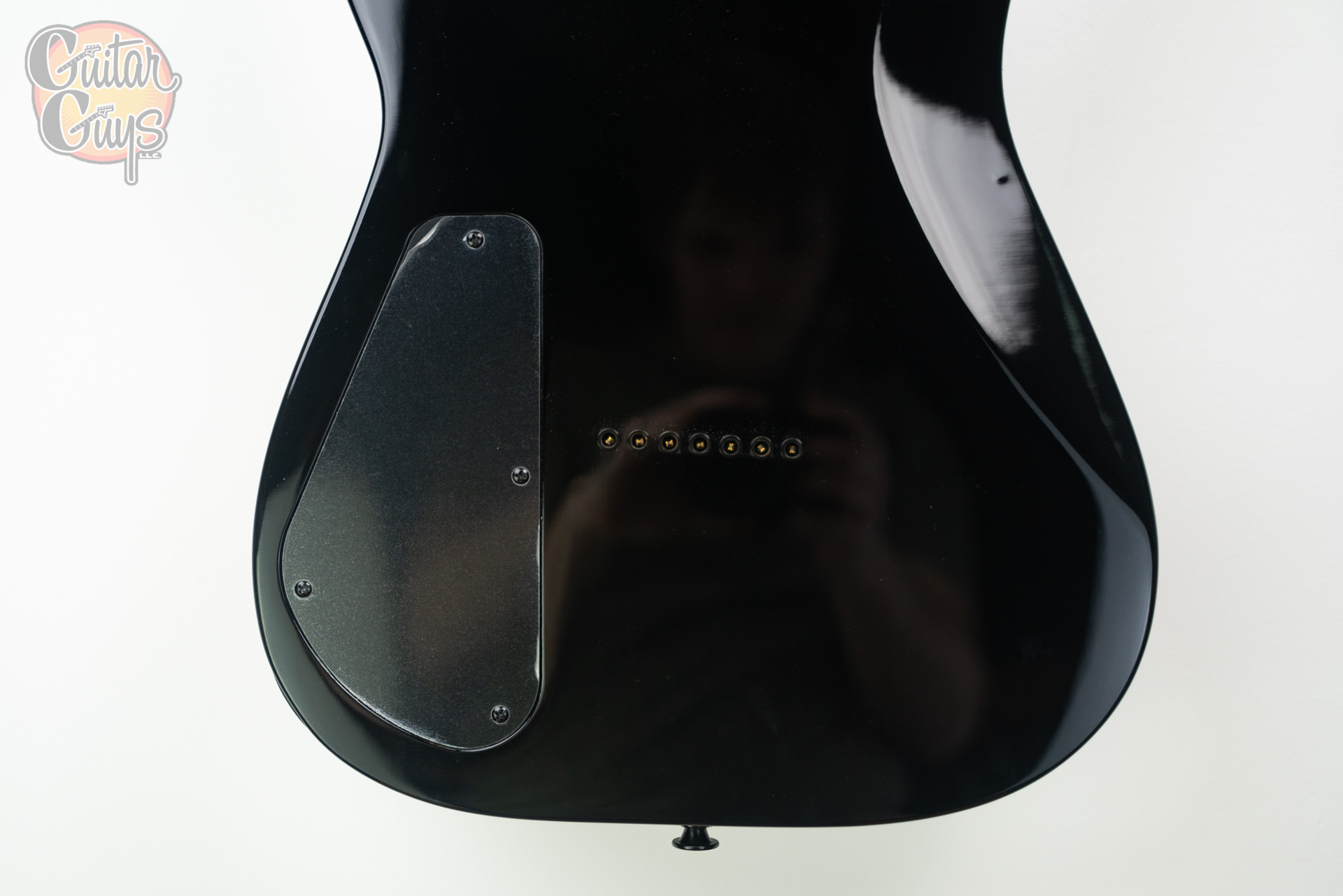 Jackson Dinky Arch Top JS22Q-7 DKA HT Transparent Black Burst - Image 7