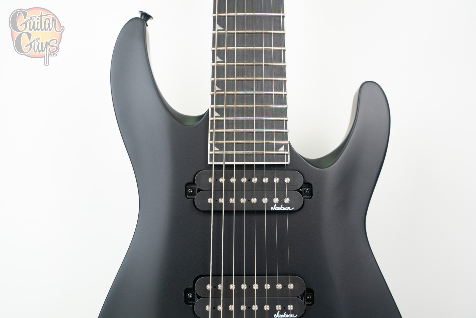 Jackson Dinky Arch Top JS32-8 DKA HT Satin Black - Image 3