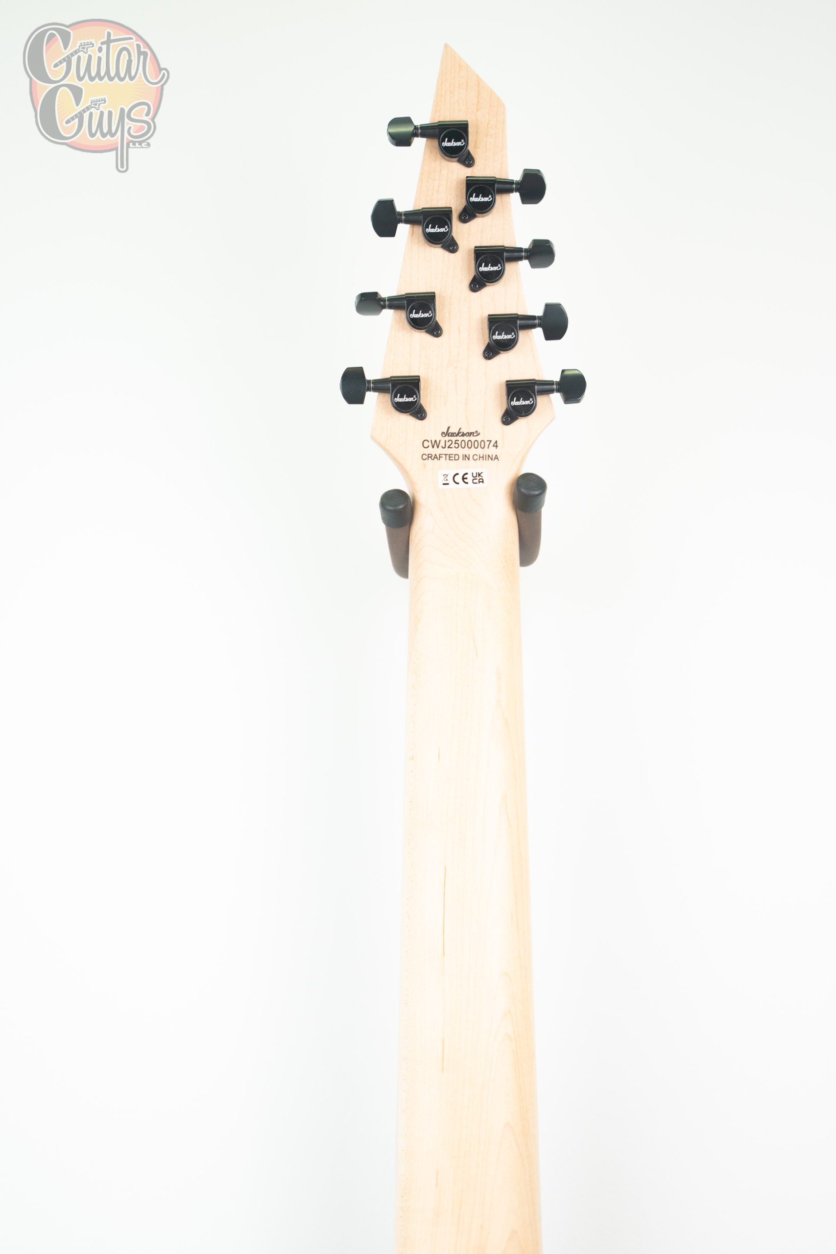 Jackson Dinky Arch Top JS32-8 DKA HT Satin Black - Image 5