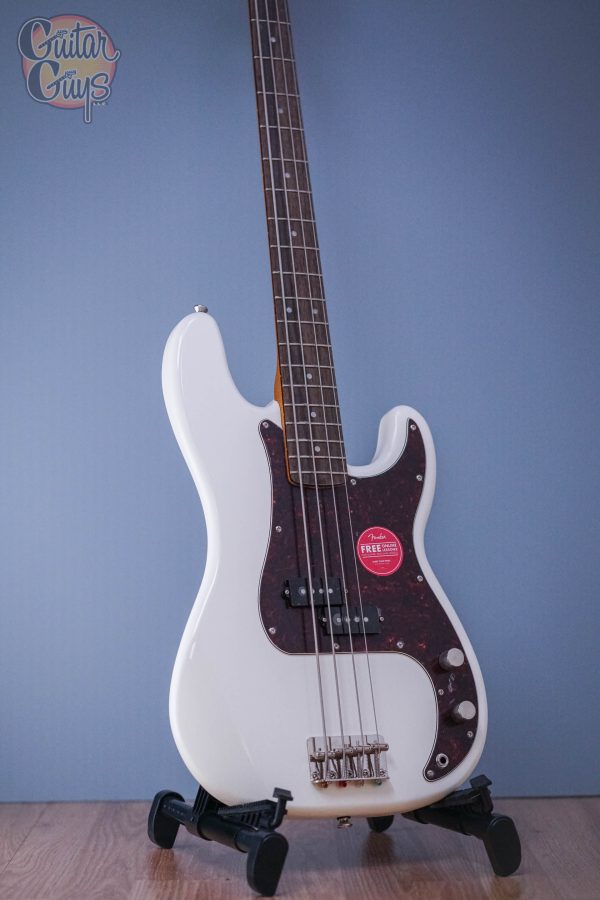 Squier CLASSIC VIBE '60S PRECISION BASS (Olympic White) - Guitar Guys