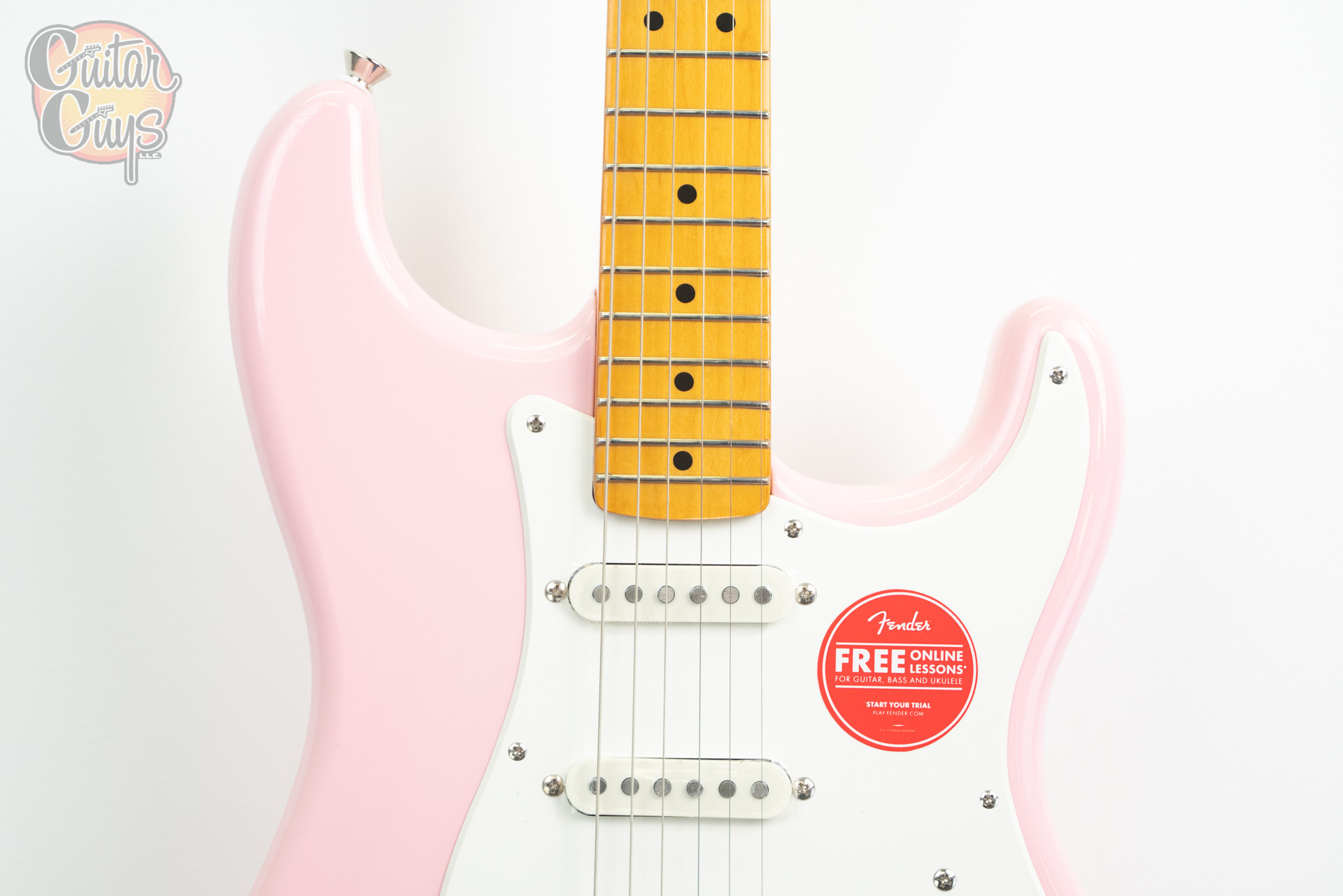 Squier Classic Vibe 50s Stratocaster HT Shell Pink - Image 3