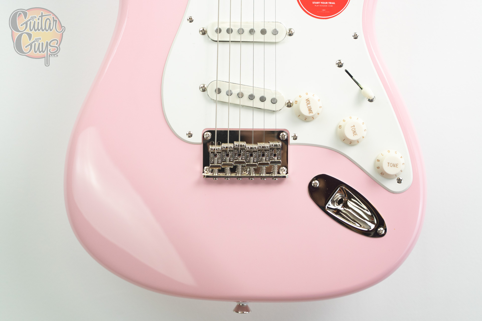 Squier Classic Vibe 50s Stratocaster HT Shell Pink - Image 4