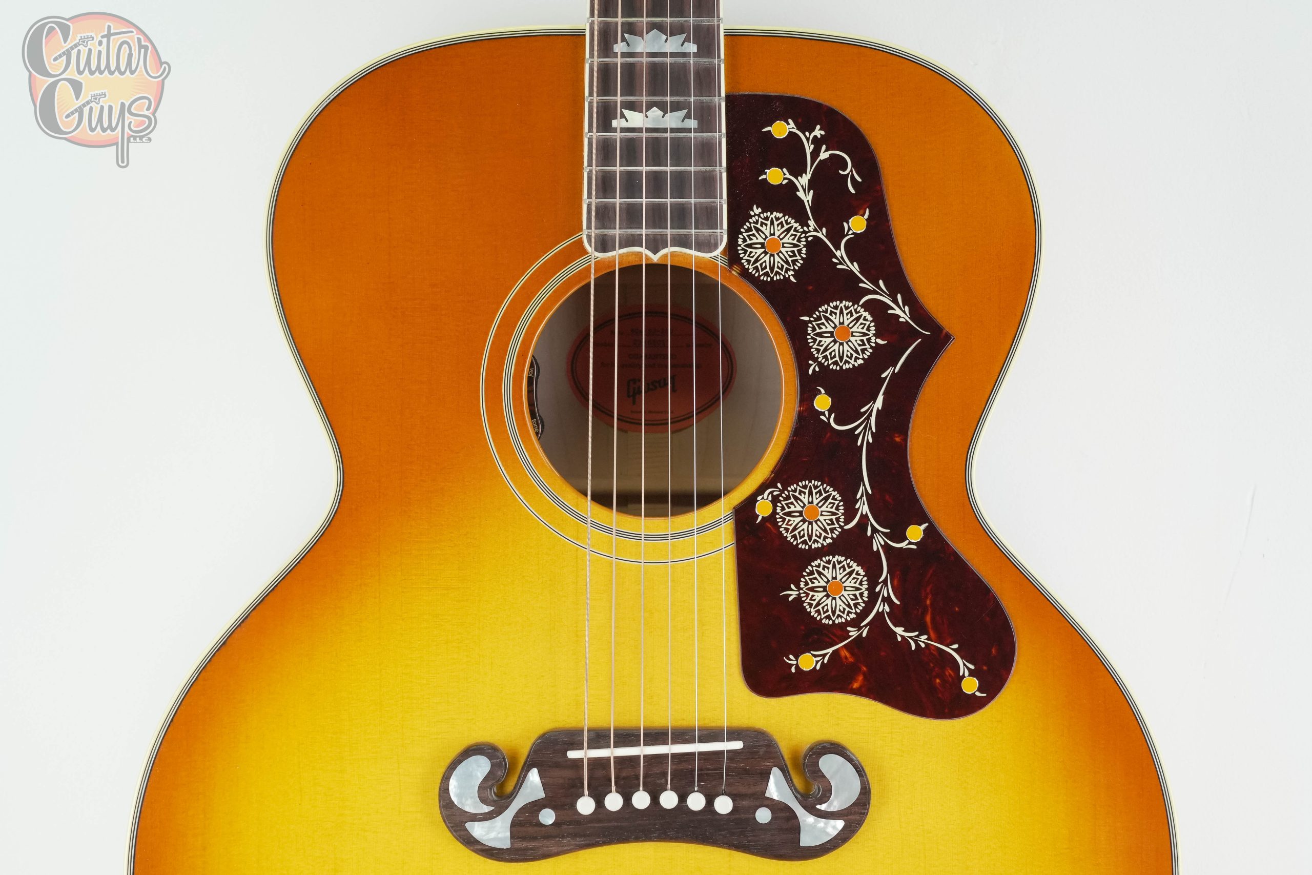 Gibson SJ-200 60s Original Heritage Cherry Sunburst - Image 4
