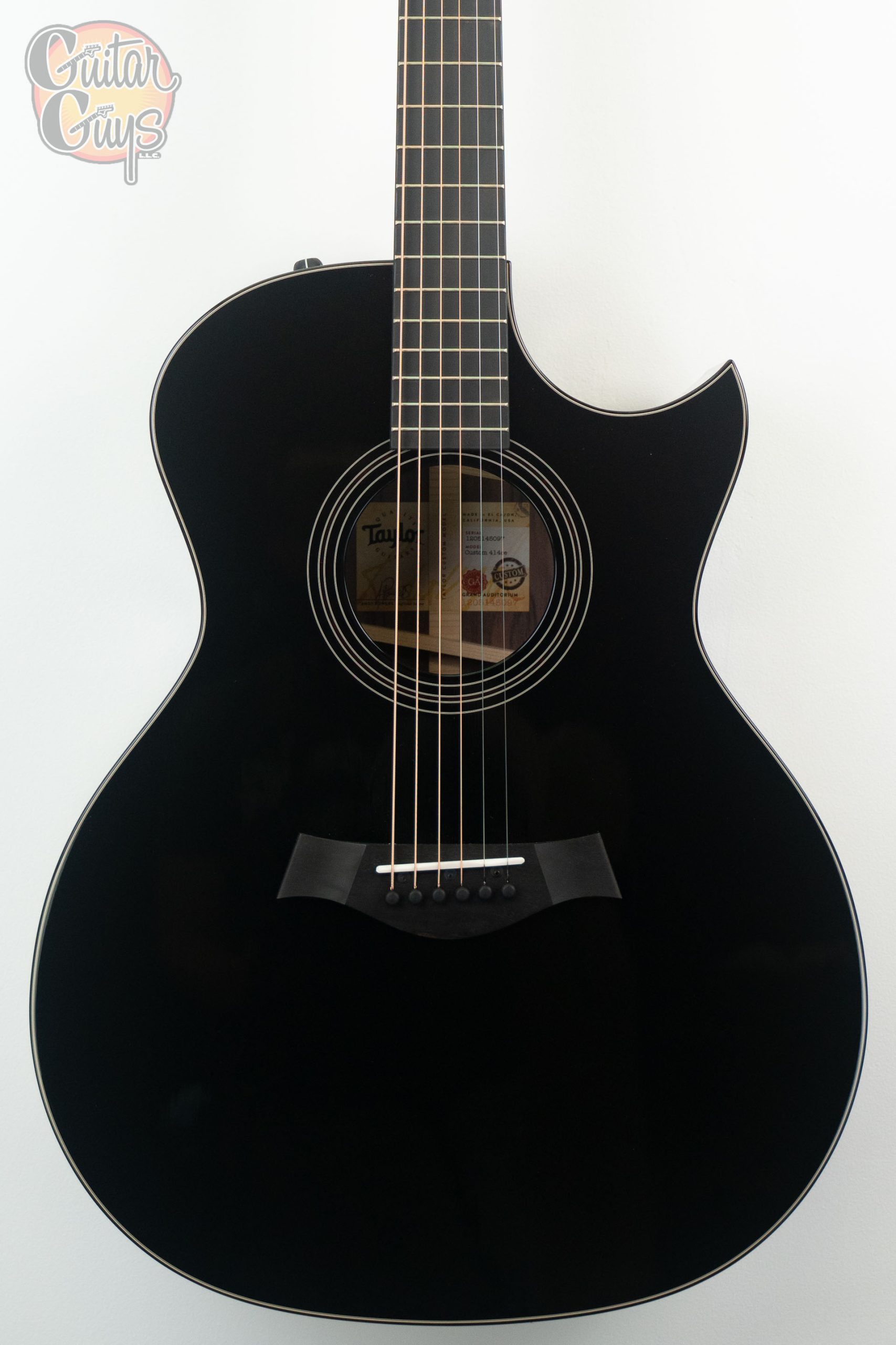 Taylor Guitar Guys Select 414ce Rosewood/Sitka Blacktop