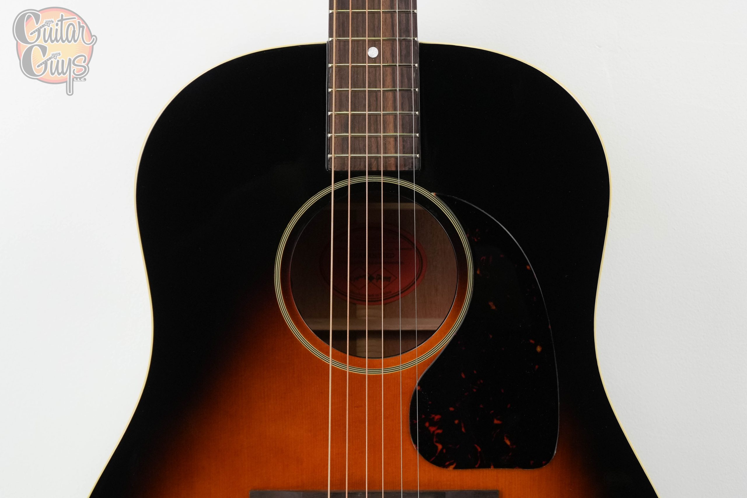 Epiphone 1942 Banner J-45 Reissue Vintage Sunburst - Image 4