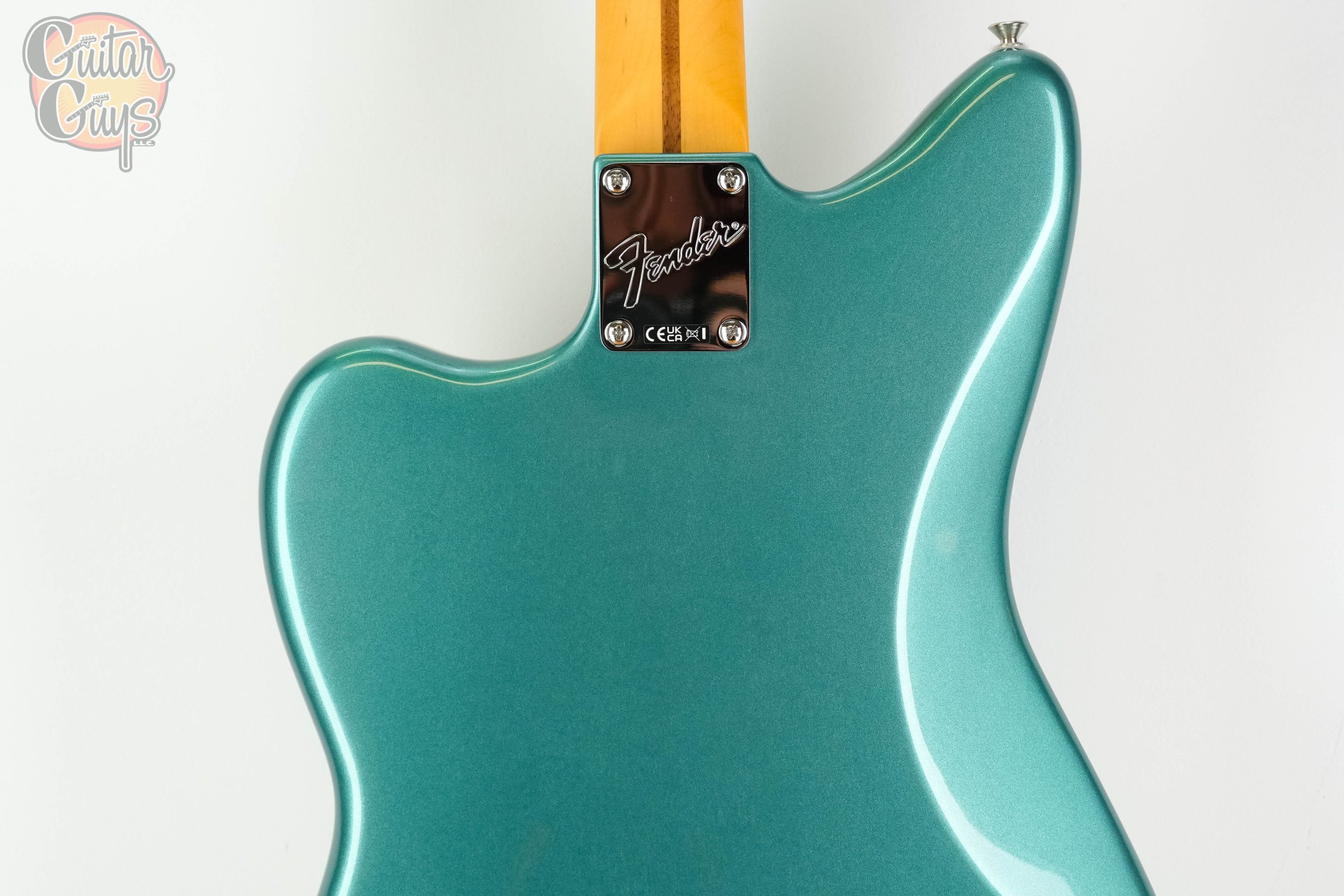 Fender American Professional Classic Jazzmaster Faded Sherwood Green Metallic - Image 6