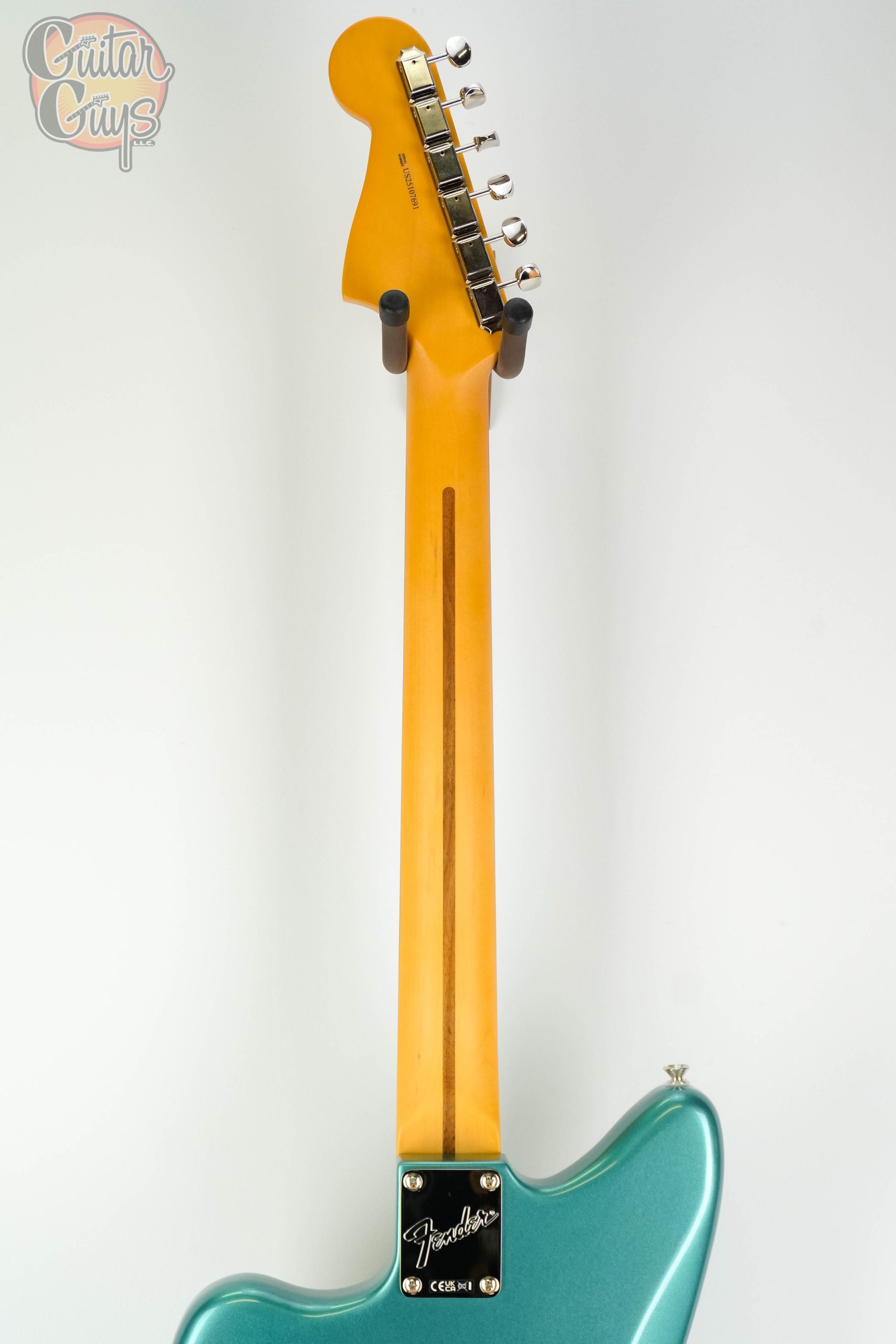 Fender American Professional Classic Jazzmaster Faded Sherwood Green Metallic - Image 7