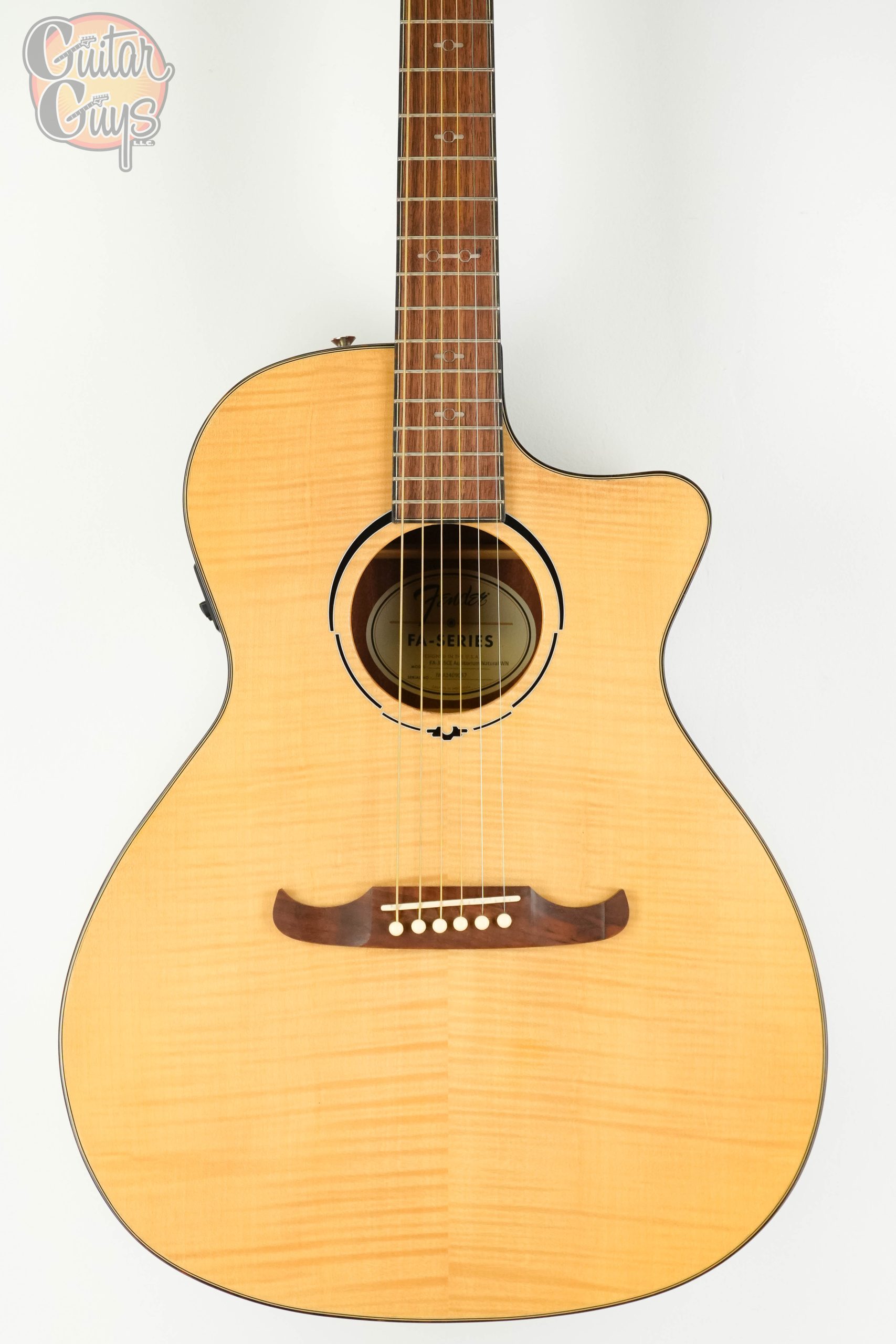 Fender FA-345ce Auditorium Natural