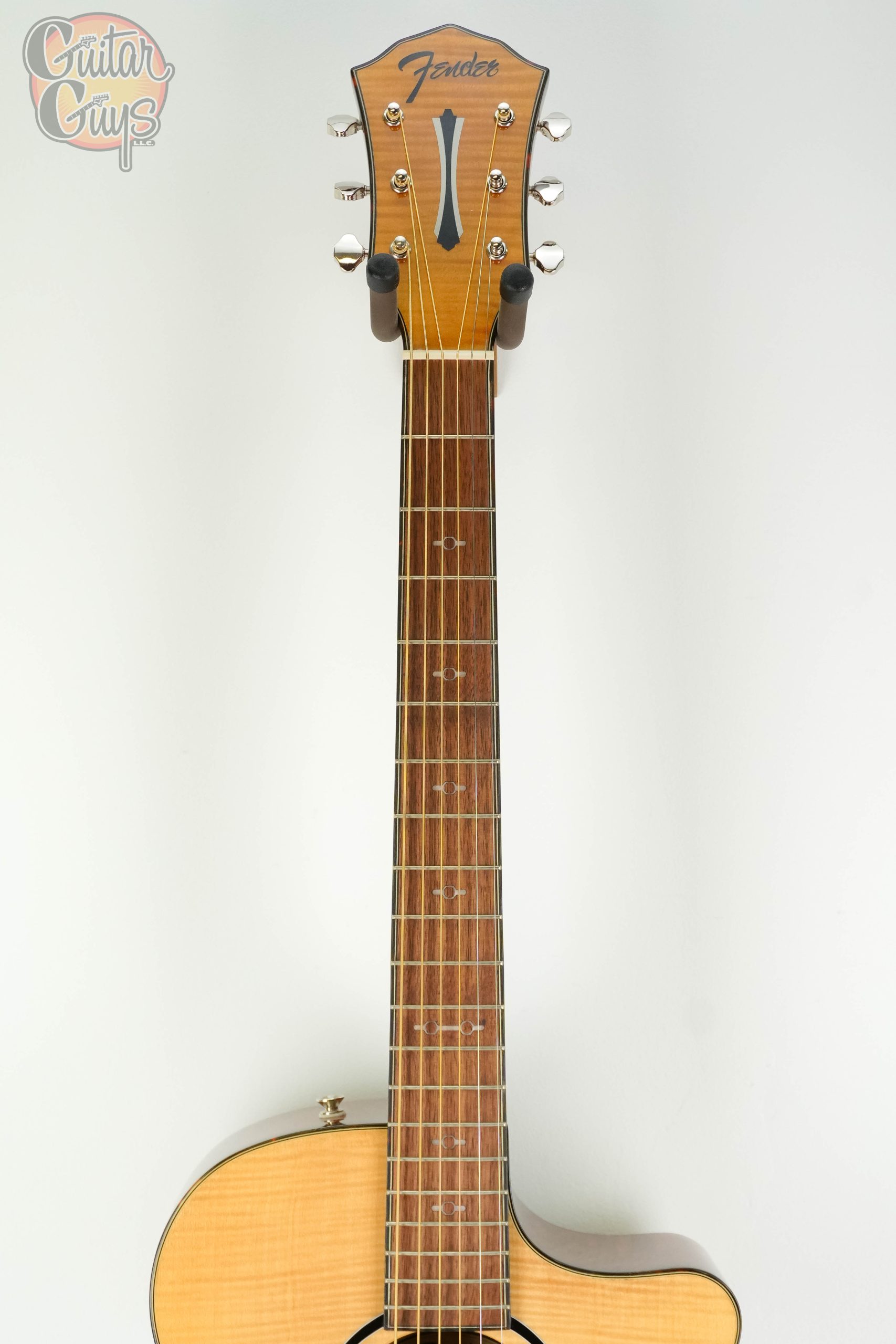 Fender FA-345ce Auditorium Natural - Image 2