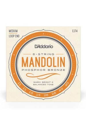 D'Addario EJ74 Mandolin Medium Phosphor Bronze 11-40