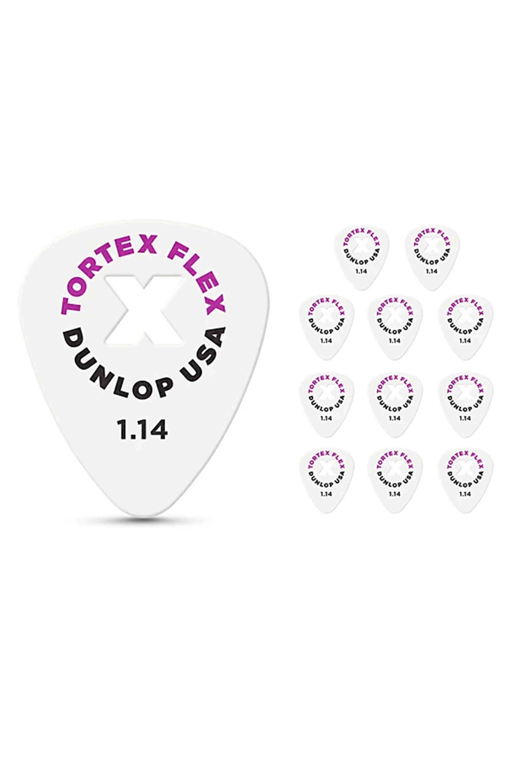 Dunlop Tortex Flex X Pick 1.14mm 12-Pack