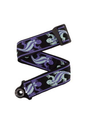 D'Addario Auto Lock Vintage Planet Waves - Lizards Green/Blue