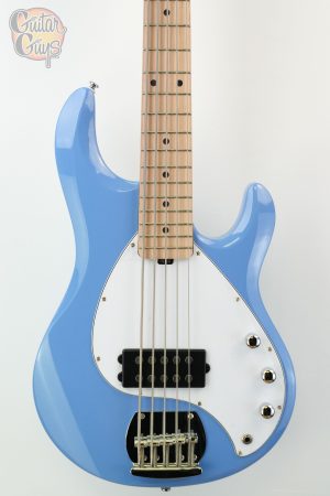 Sterling by Music Man StingRay Ray5 5-String Bass Chopper Blue