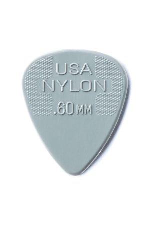 Dunlop Nylon Standard Light Grey .60mm 12-Pack