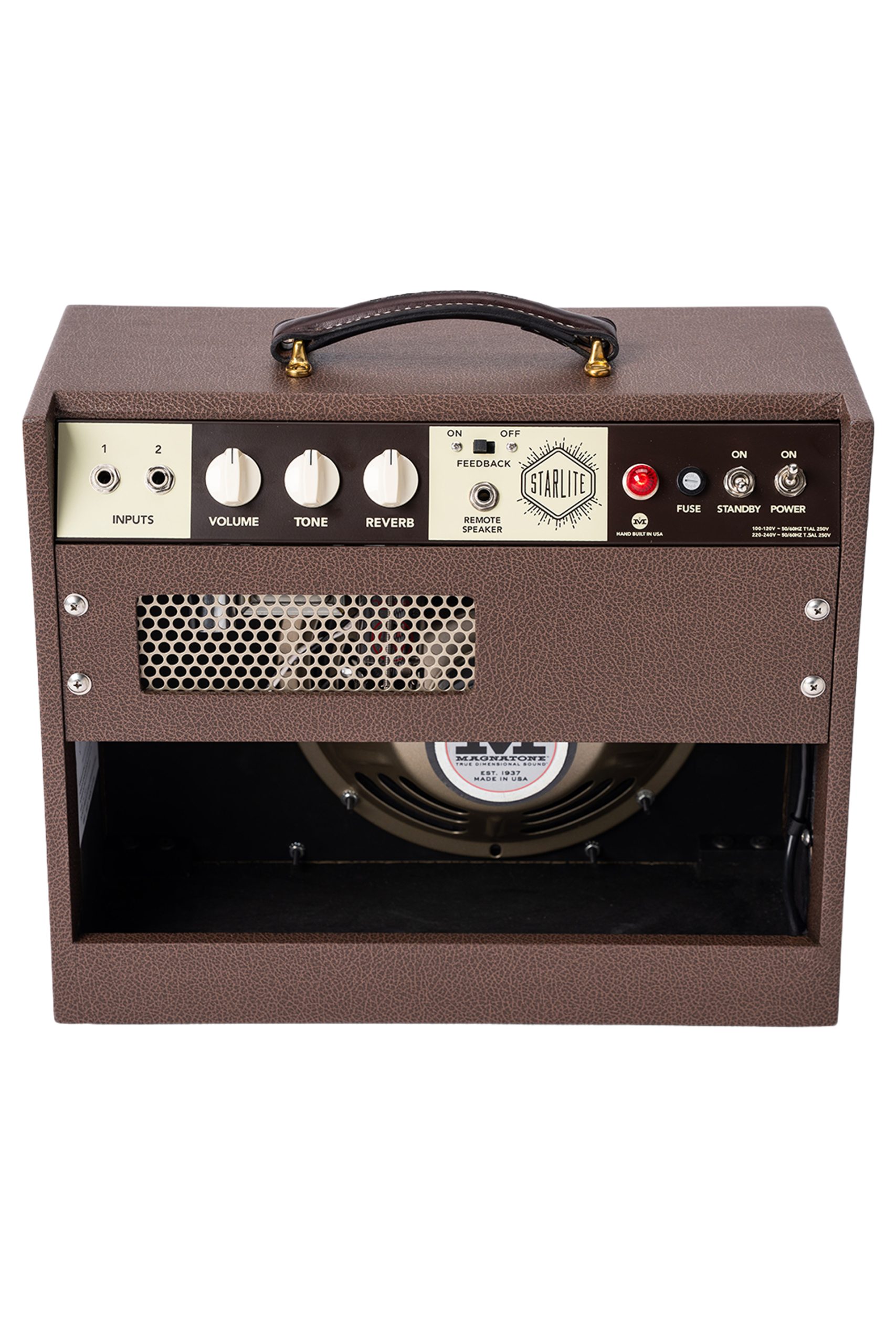 Magnatone Starlite Reverb 10 Traditional Brown - Image 5