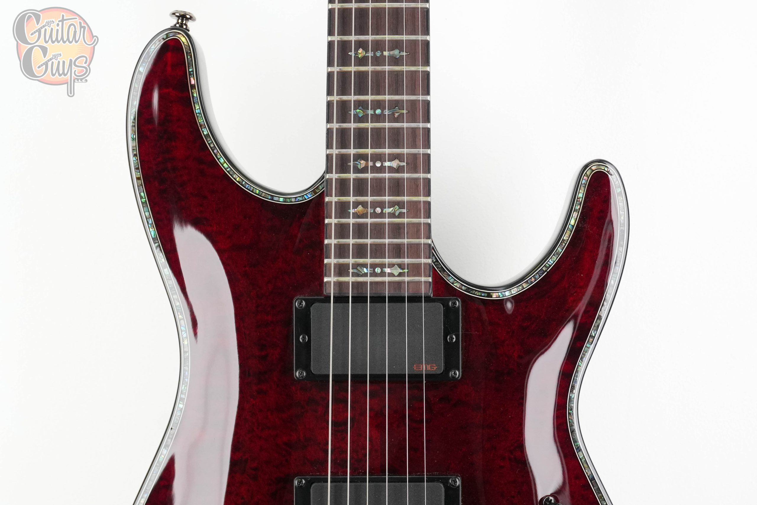 Schecter Hellraiser C-1 Black Cherry - Image 4
