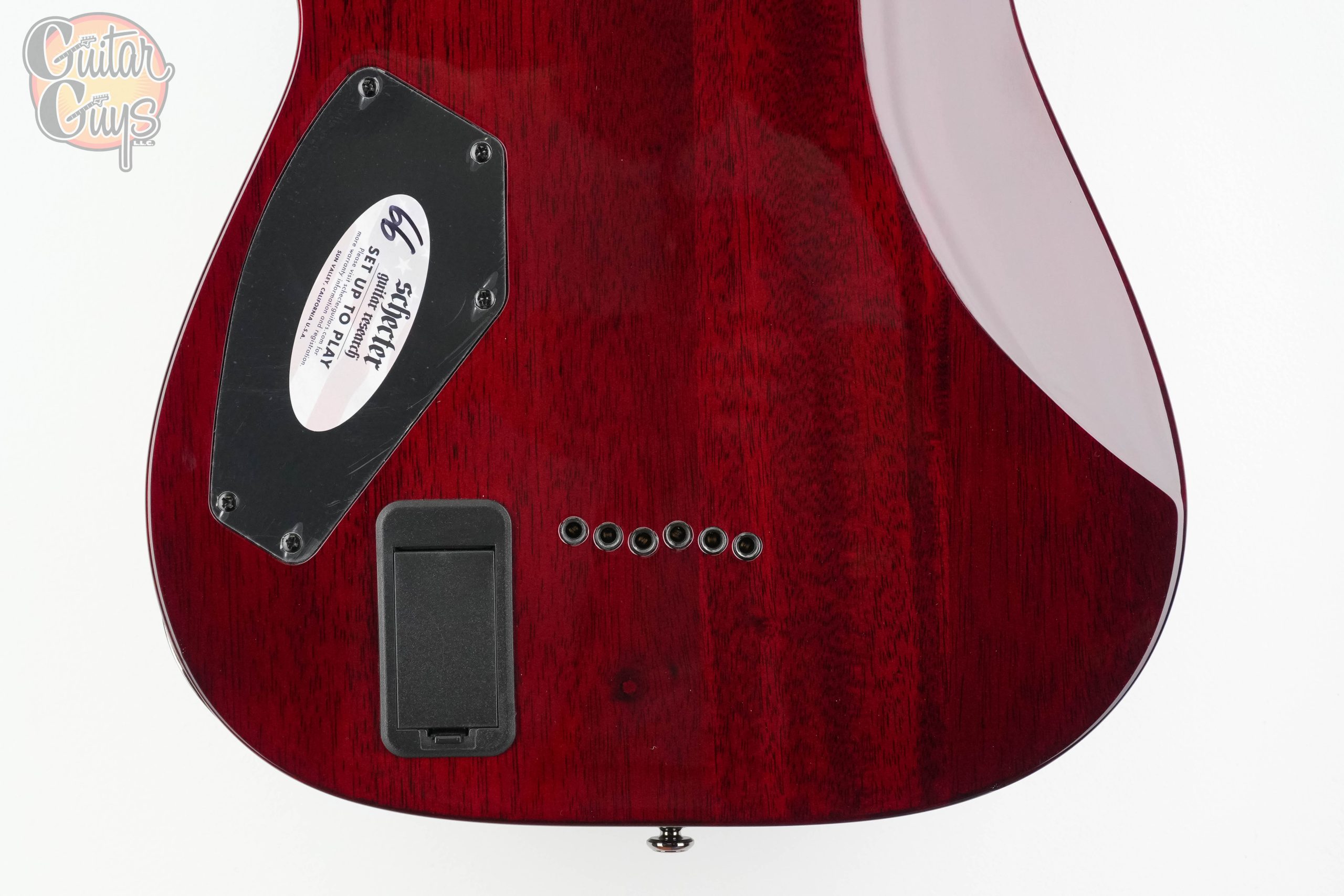 Schecter Hellraiser C-1 Black Cherry - Image 5