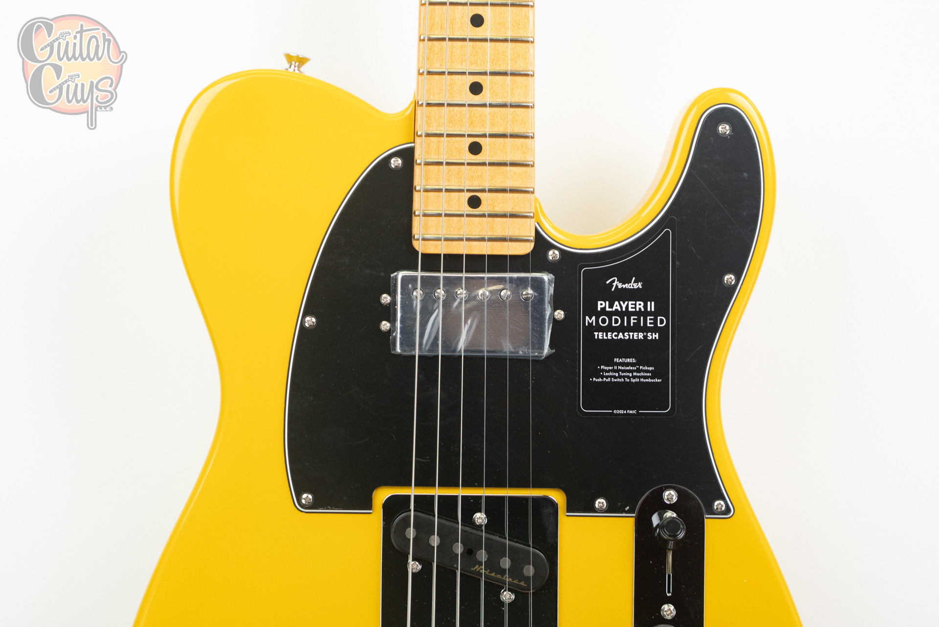 Fender Player II Modified Telecaster SH Sunshine Yellow - Image 3