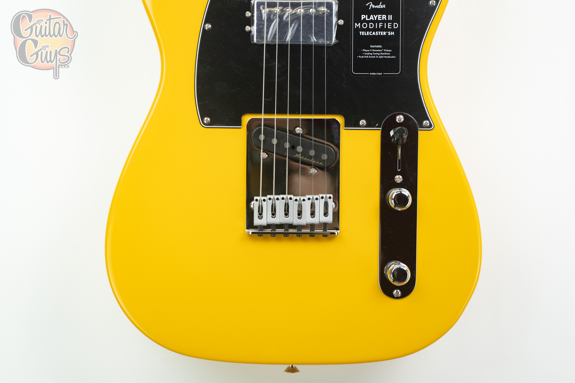 Fender Player II Modified Telecaster SH Sunshine Yellow - Image 4