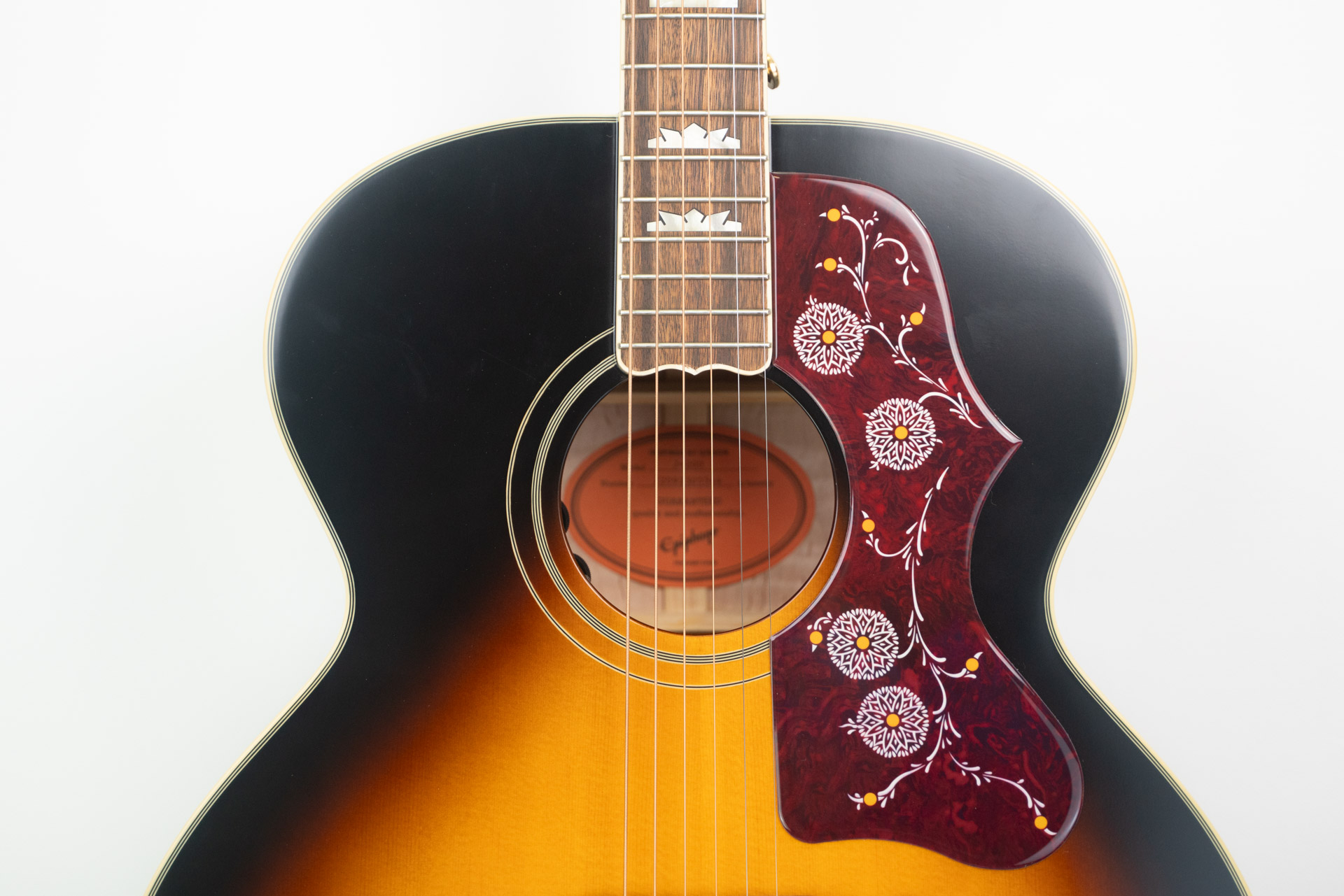 Epiphone Inspired by Gibson J-200 Aged Vintage Sunburst - Image 3