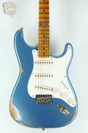 Fender Custom Shop 1956 Stratocaster Hardtail Heavy Relic Super Aged Lake Placid Blue