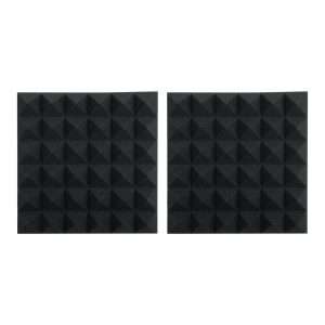 Gator Acoustic Foam Panel 2-Pack Charcoal