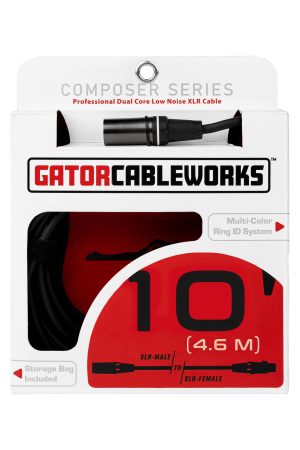 Gator Cableworks Composer Series 10' Microphone Cable