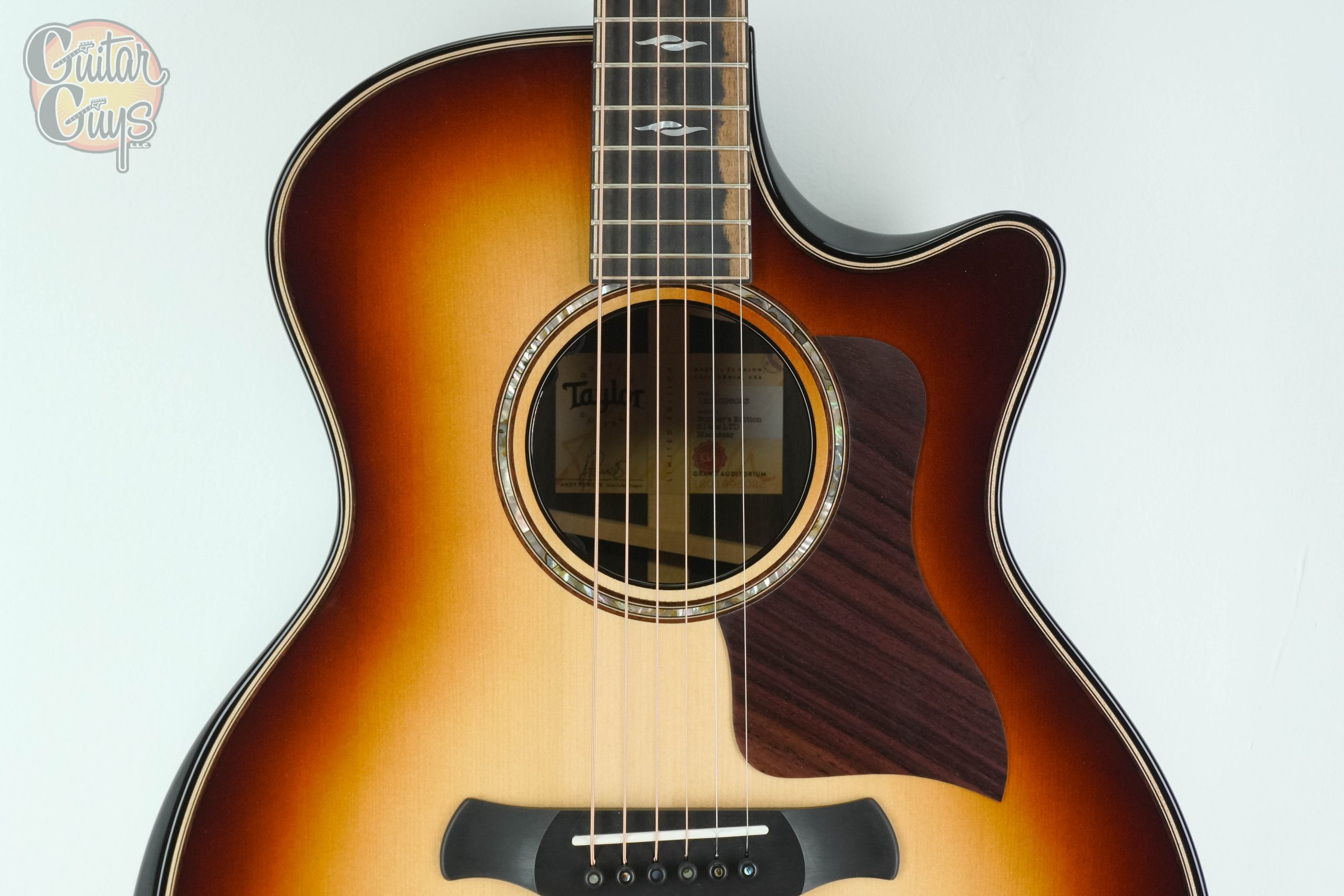 Taylor Limited Edition Builder's Edition 814ce Macassar/Adirondack - Image 4