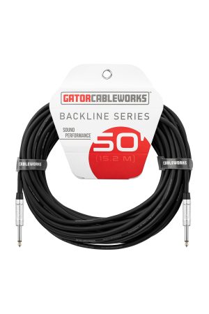 Gator Cableworks Backline Series 50' 1/4" Speaker Cable