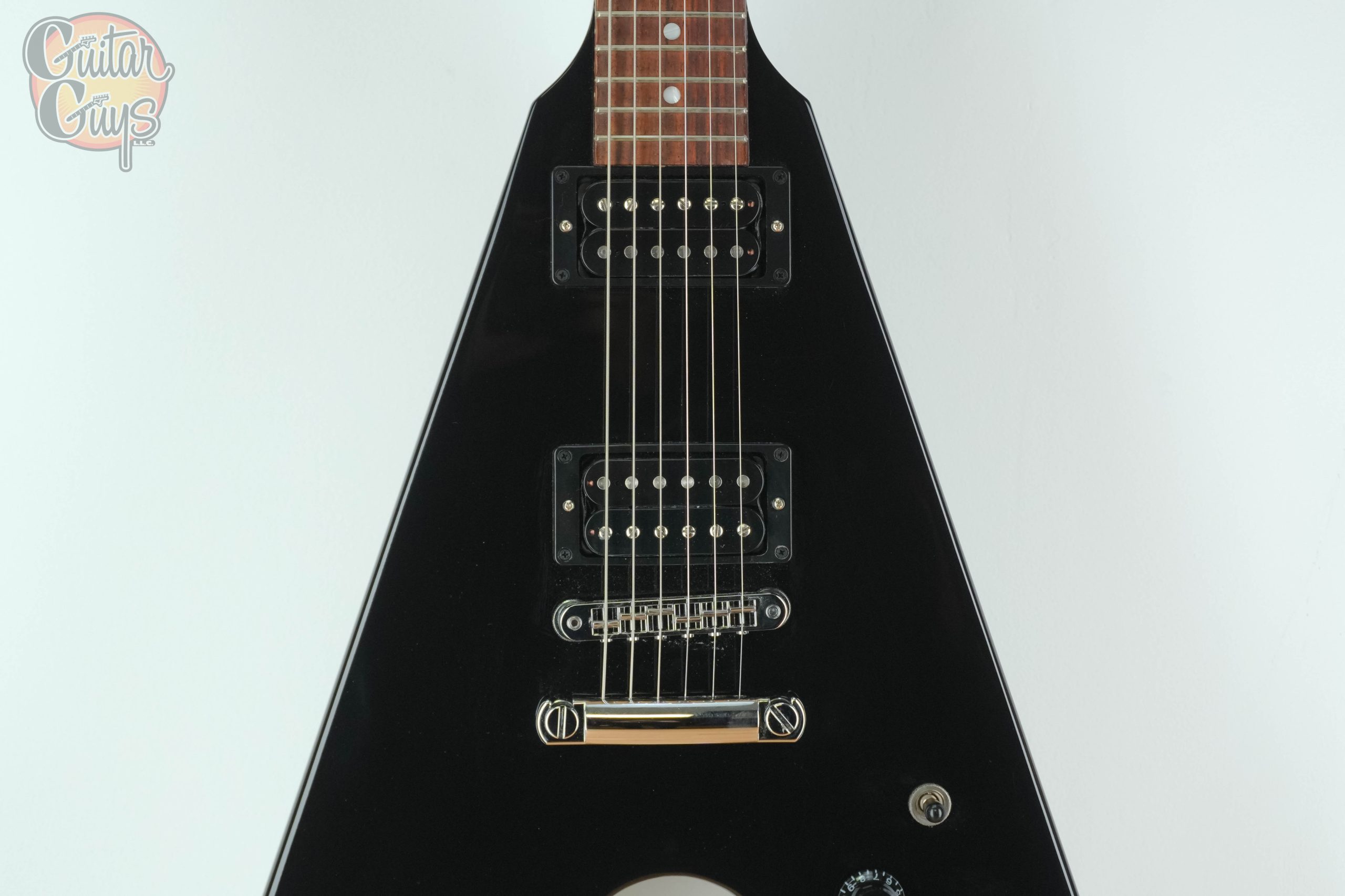 Pre-Owned Gibson 80s Flying V Ebony 2022 - Image 4