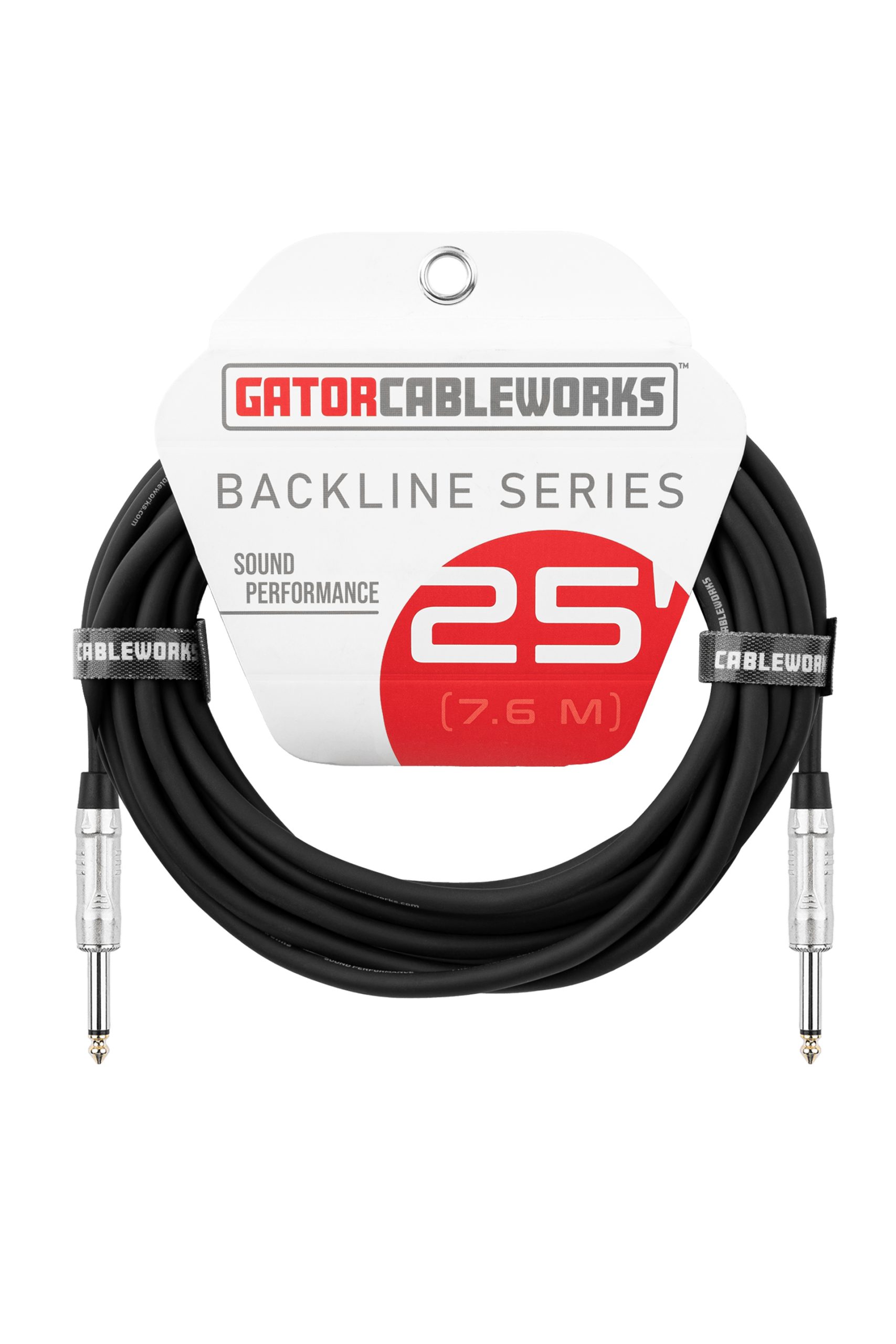 Gator Cableworks Backline Series 25' 1/4" Speaker Cable