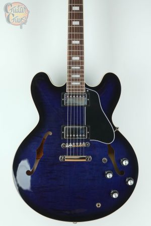 Gibson ES-335 Figured Deep Ocean Burst