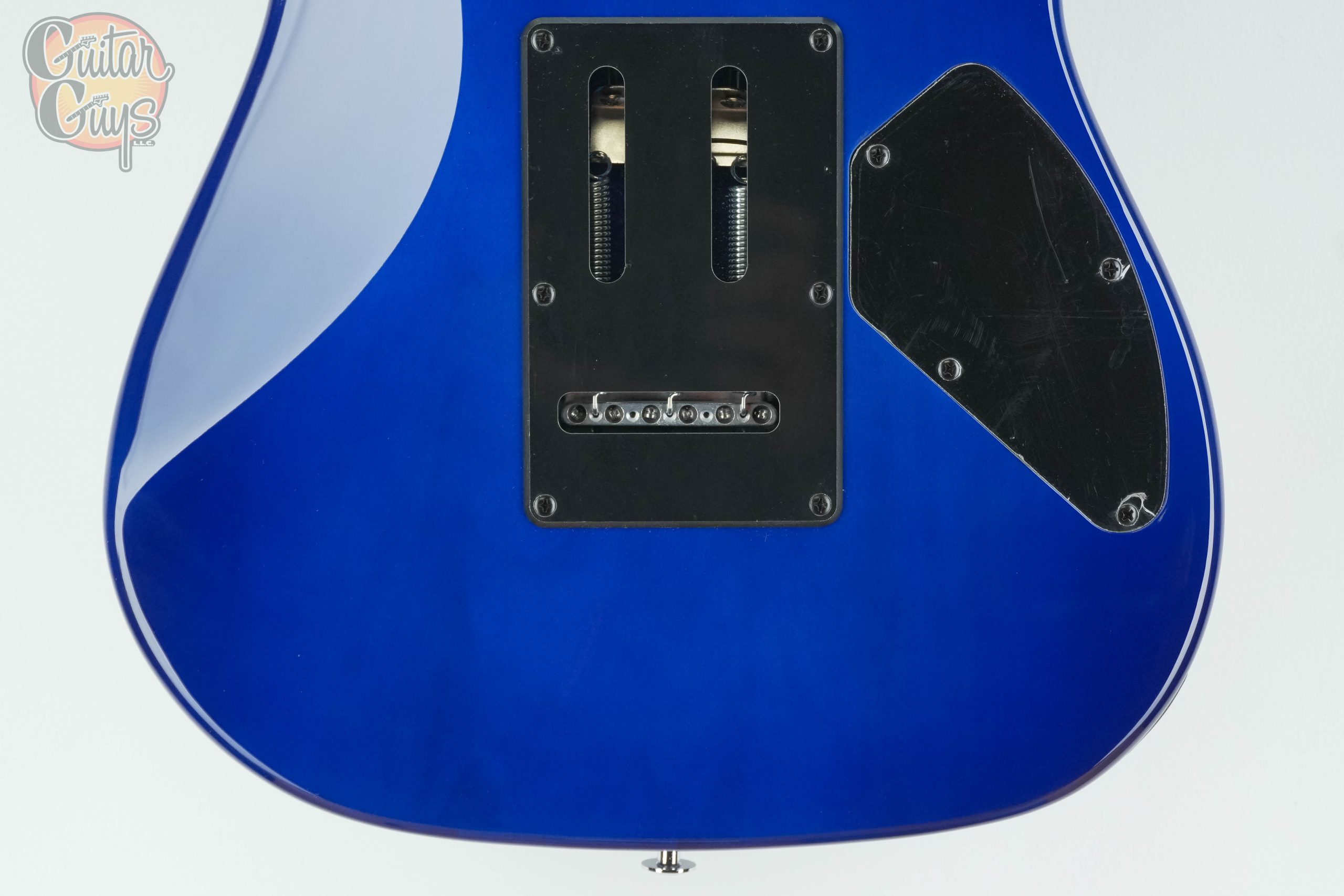 Ibanez GRX70QALTBB Left Handed Transparent Blue Burst - Image 5