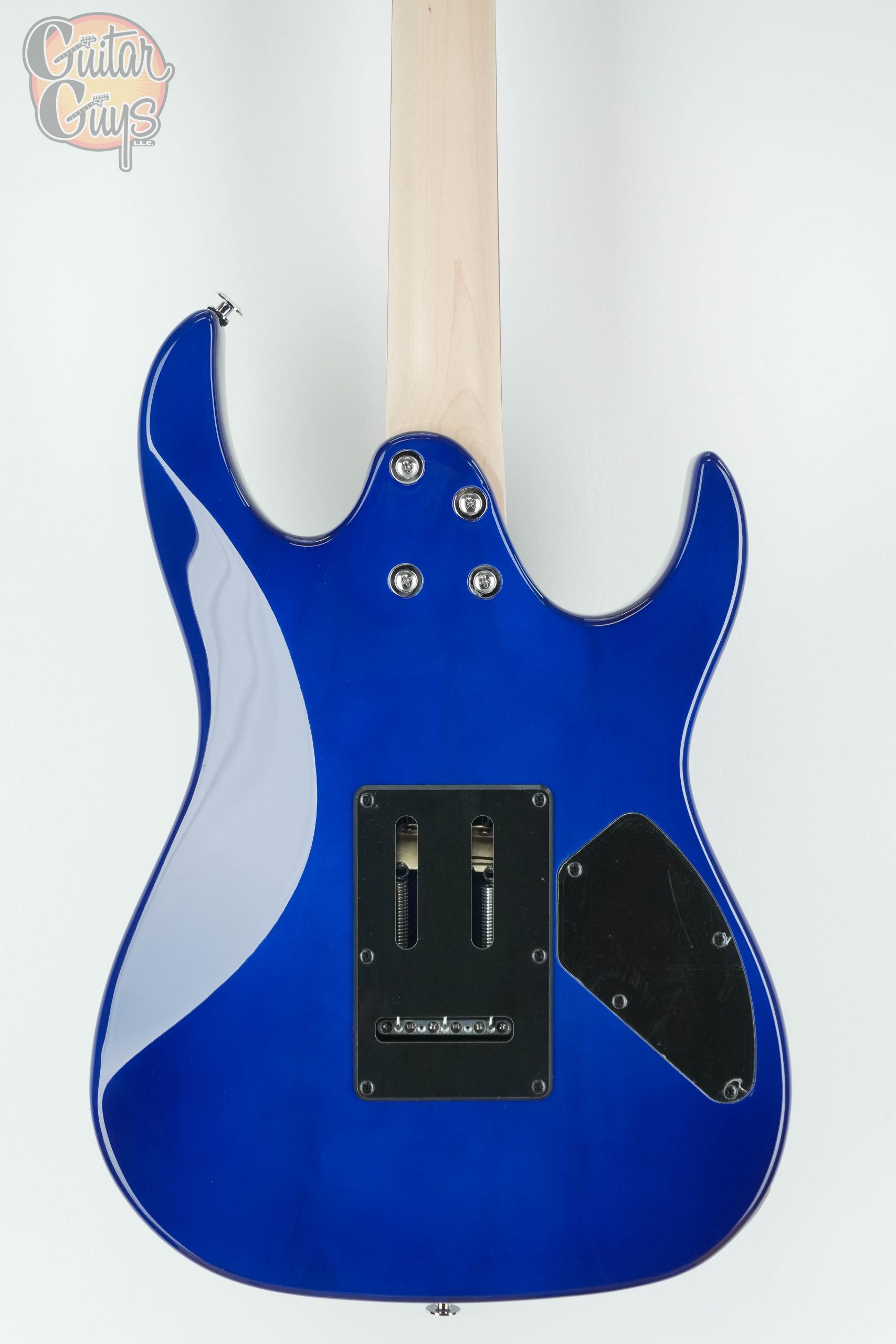 Ibanez GRX70QALTBB Left Handed Transparent Blue Burst - Image 8