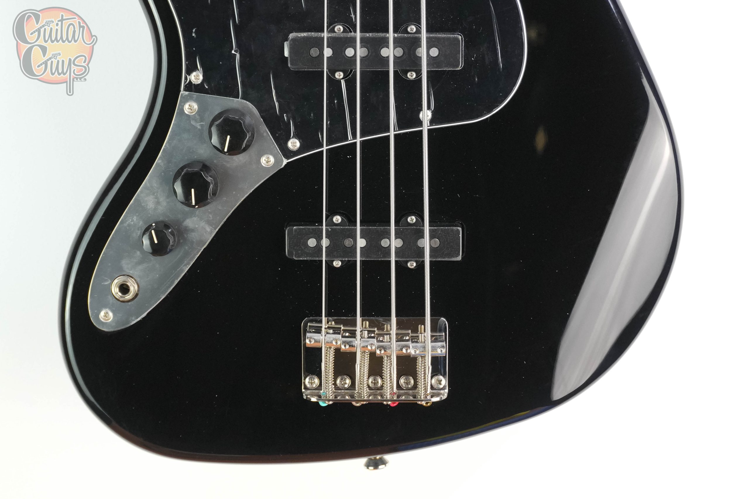 Squier Classic Vibe 70s Jazz Bass Left Handed Black - Image 3