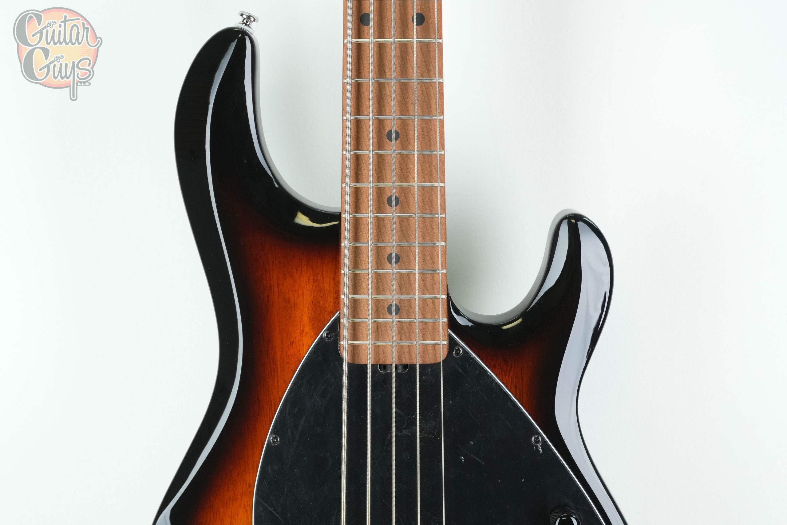 Sterling by Music Man Stingray Ray35 5-String Bass Vintage Sunburst - Image 4