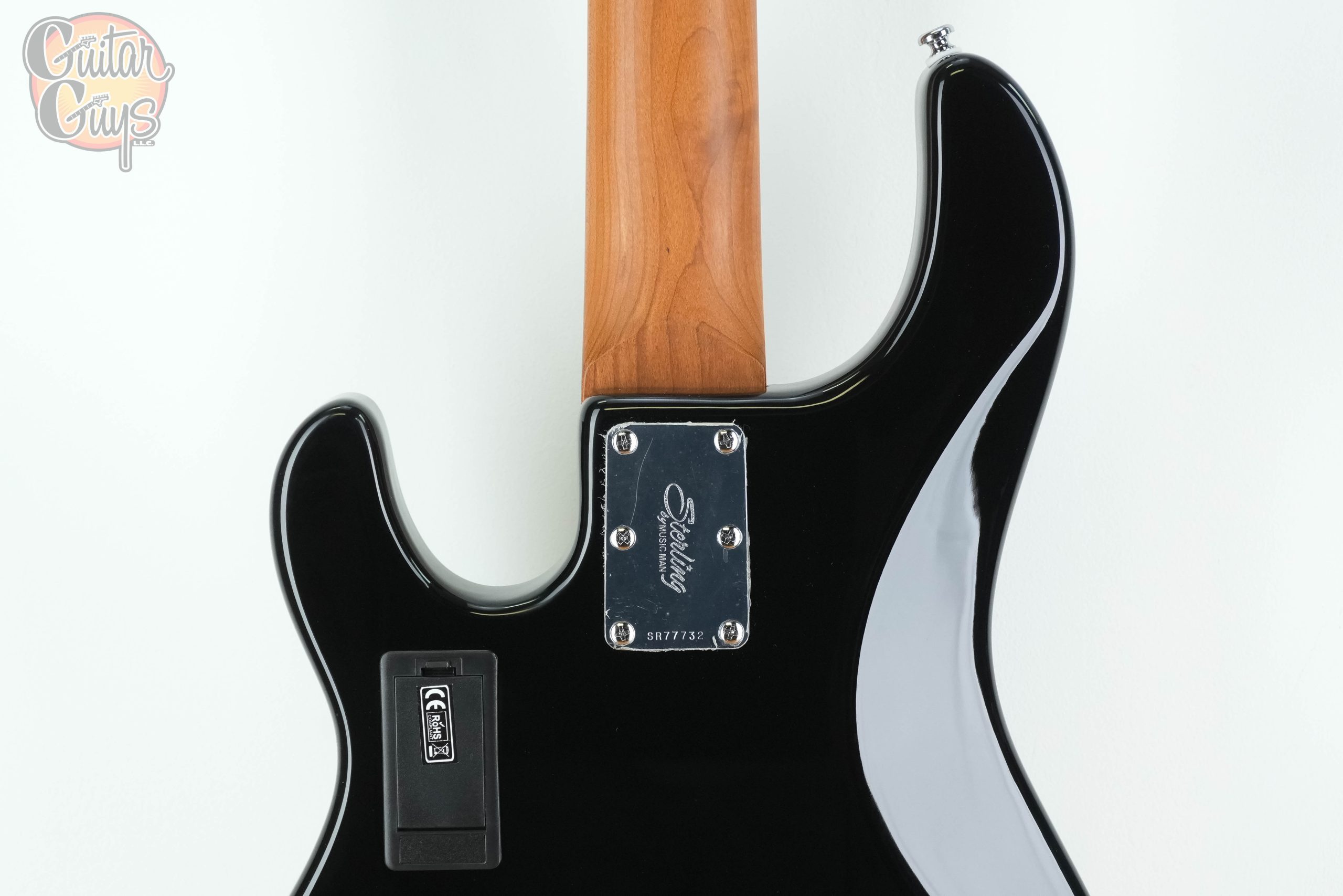 Sterling by Music Man Stingray Ray35 5-String Bass Vintage Sunburst - Image 6