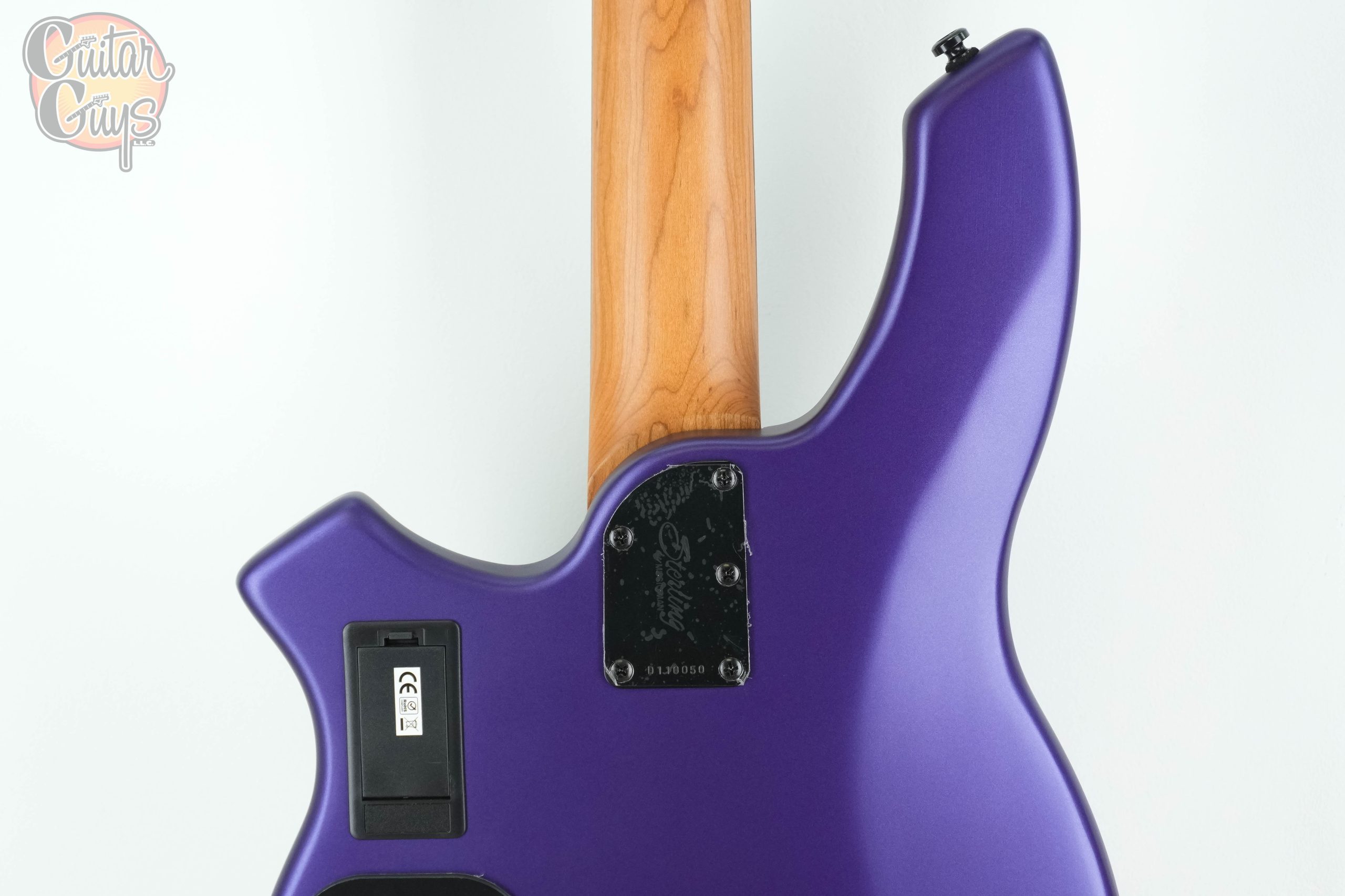 Sterling by Music Man Bongo Firemist Purple Satin - Image 6