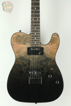 Schecter PT Standard Black Fade Burst Burl