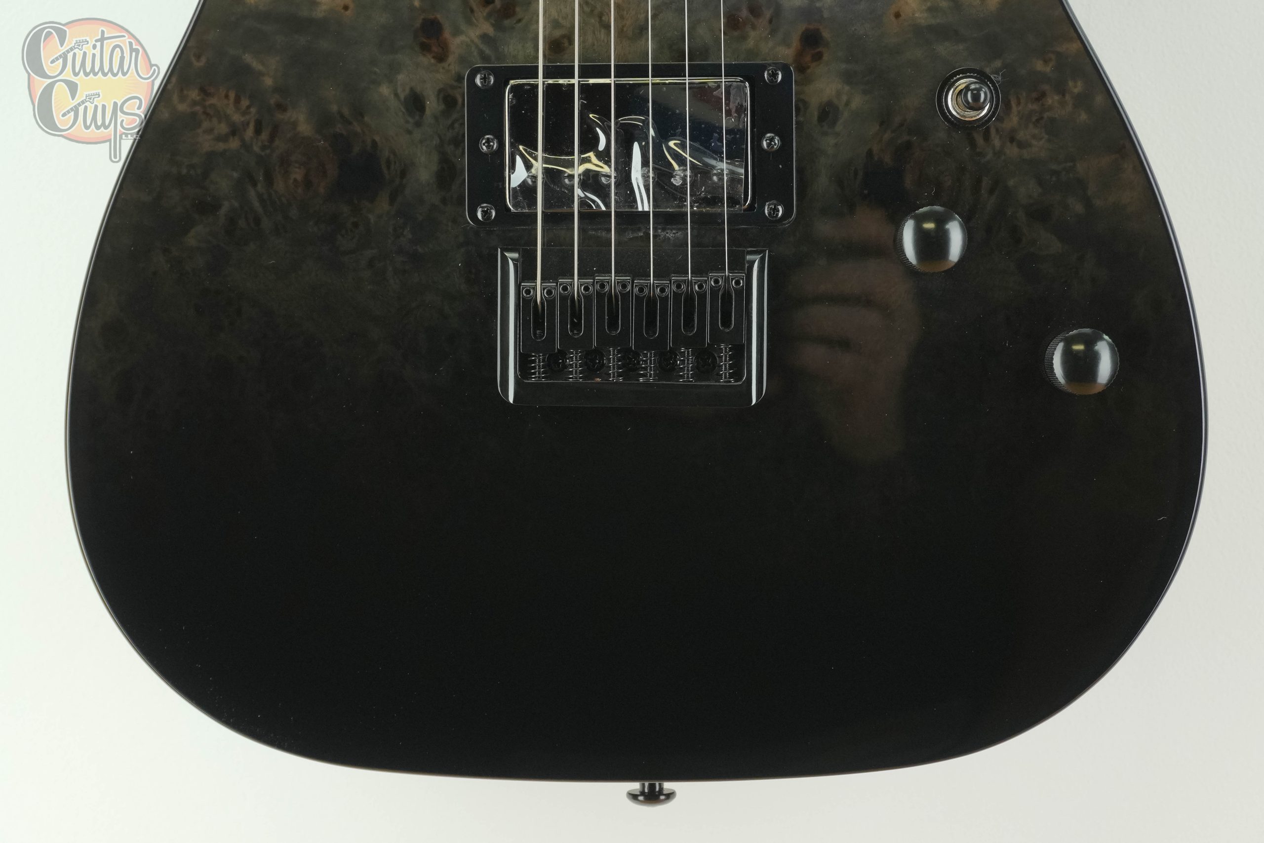 Schecter PT Standard Black Fade Burst Burl - Image 3