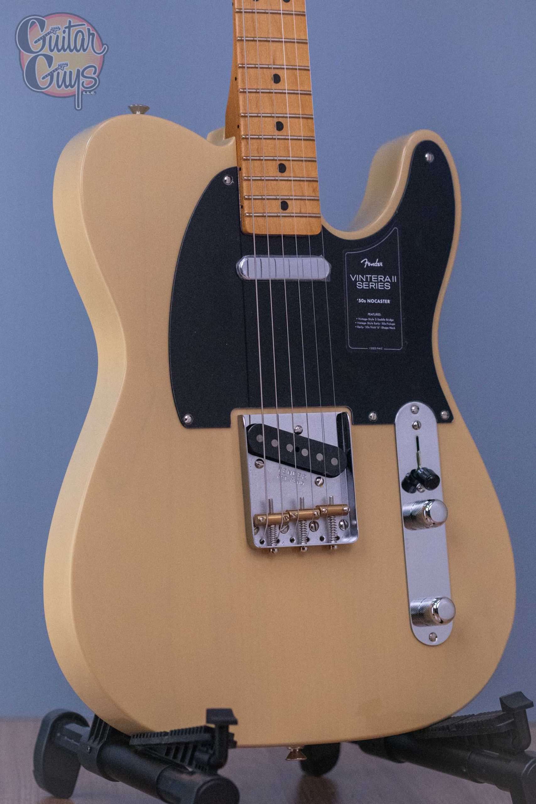 Fender Vintera II '50s Nocaster Blackguard Blonde - Image 3